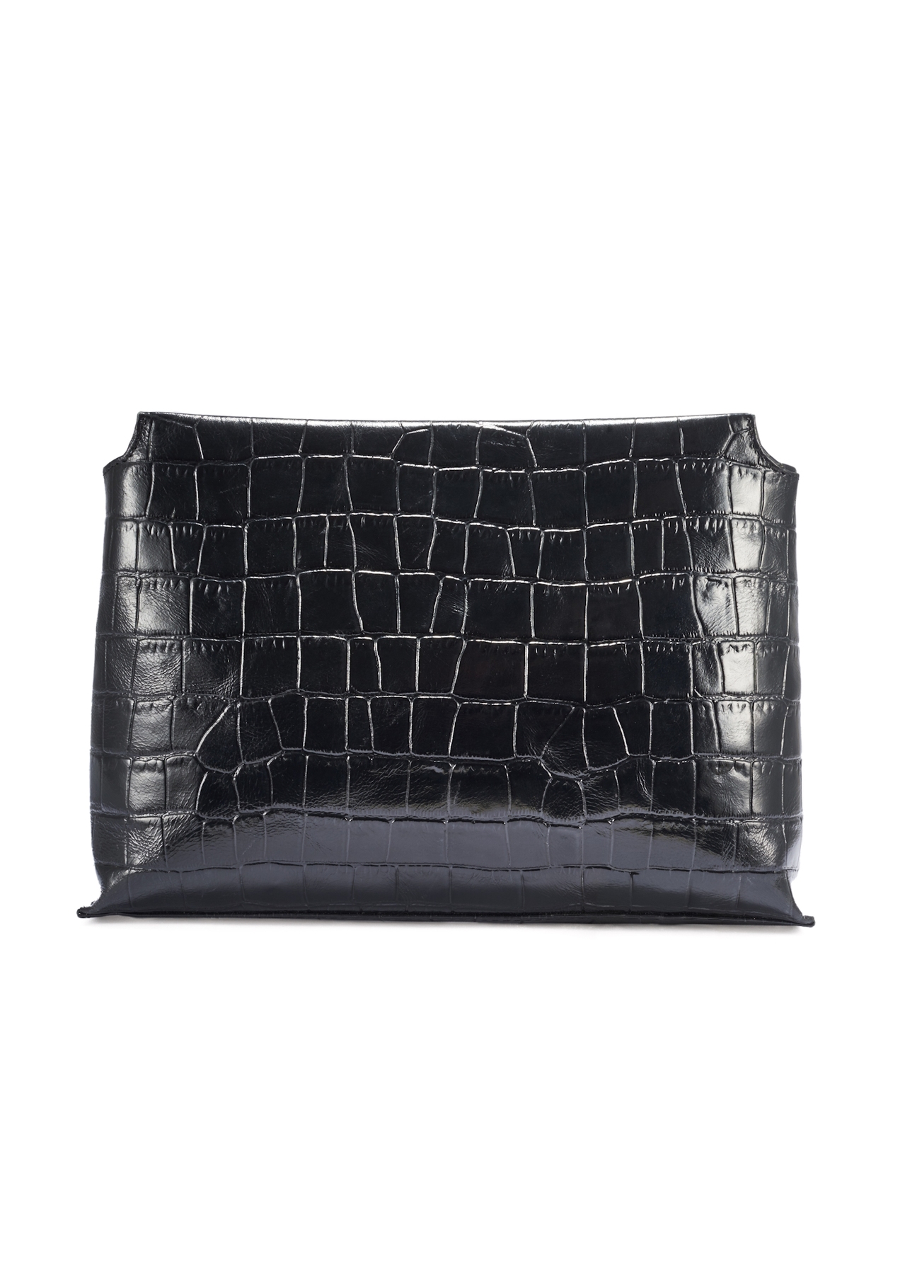 Black croco women's handbag TORES-1159E-99(Z25)