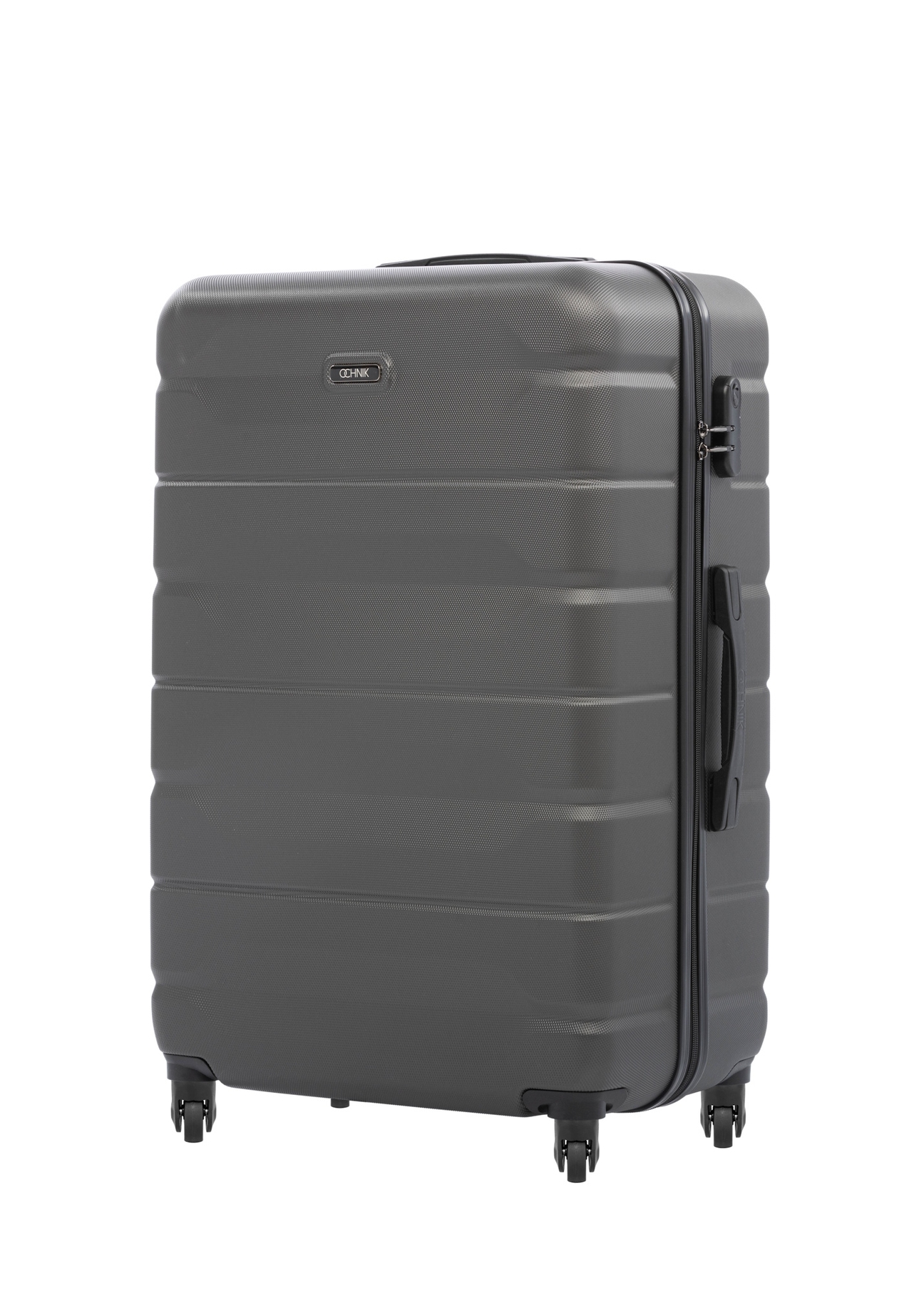Set of 19''/24''/28'' trolley suitcases WALAB-0067-9B(W26), diagonal product view on white background.