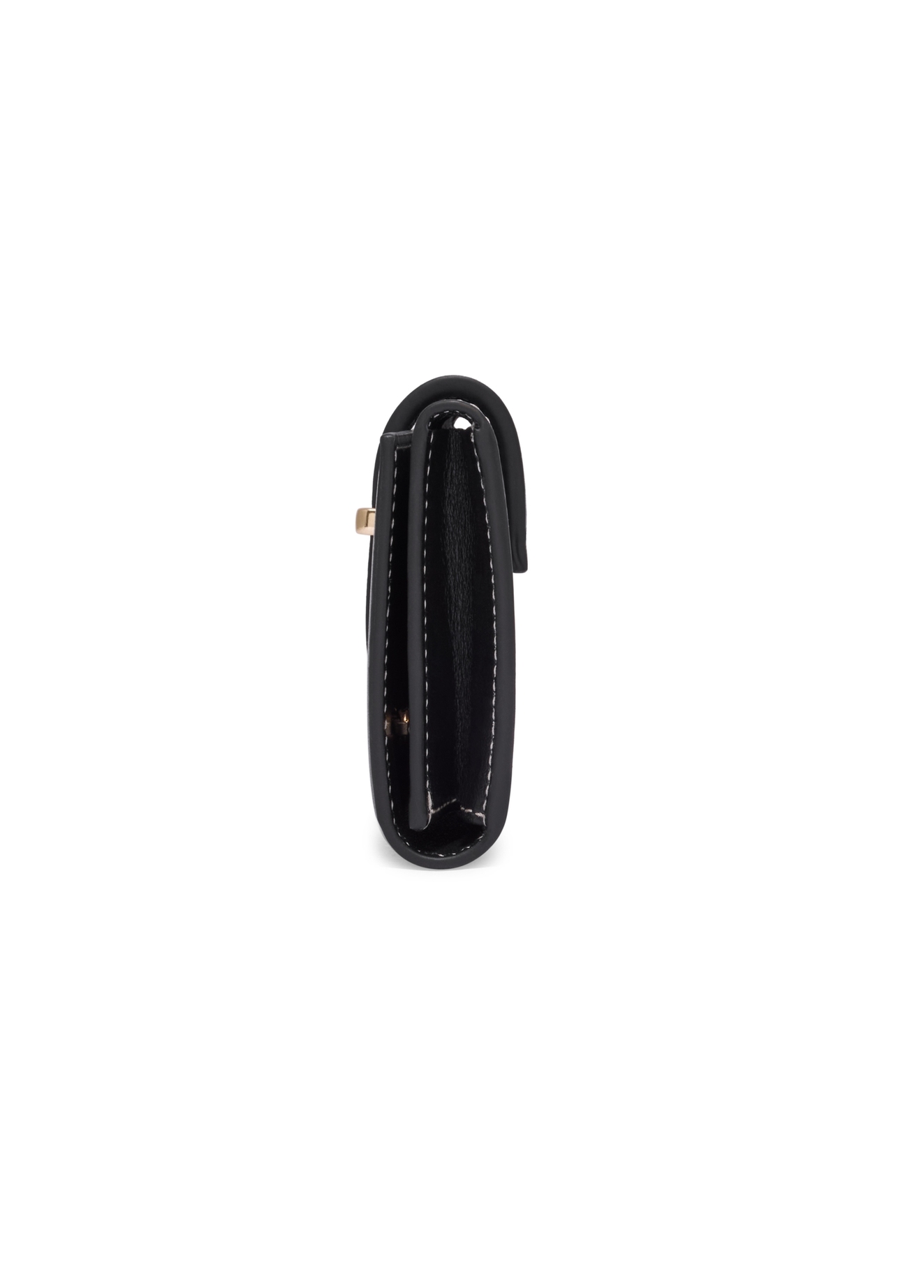 Large women's leather wallet PORES-1006-99(Z26), side product view on white background.