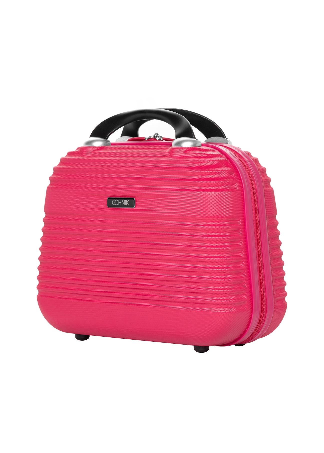 Travel cosmetic bag WALAB-0040-5E-14(W26), diagonal product view on white background.