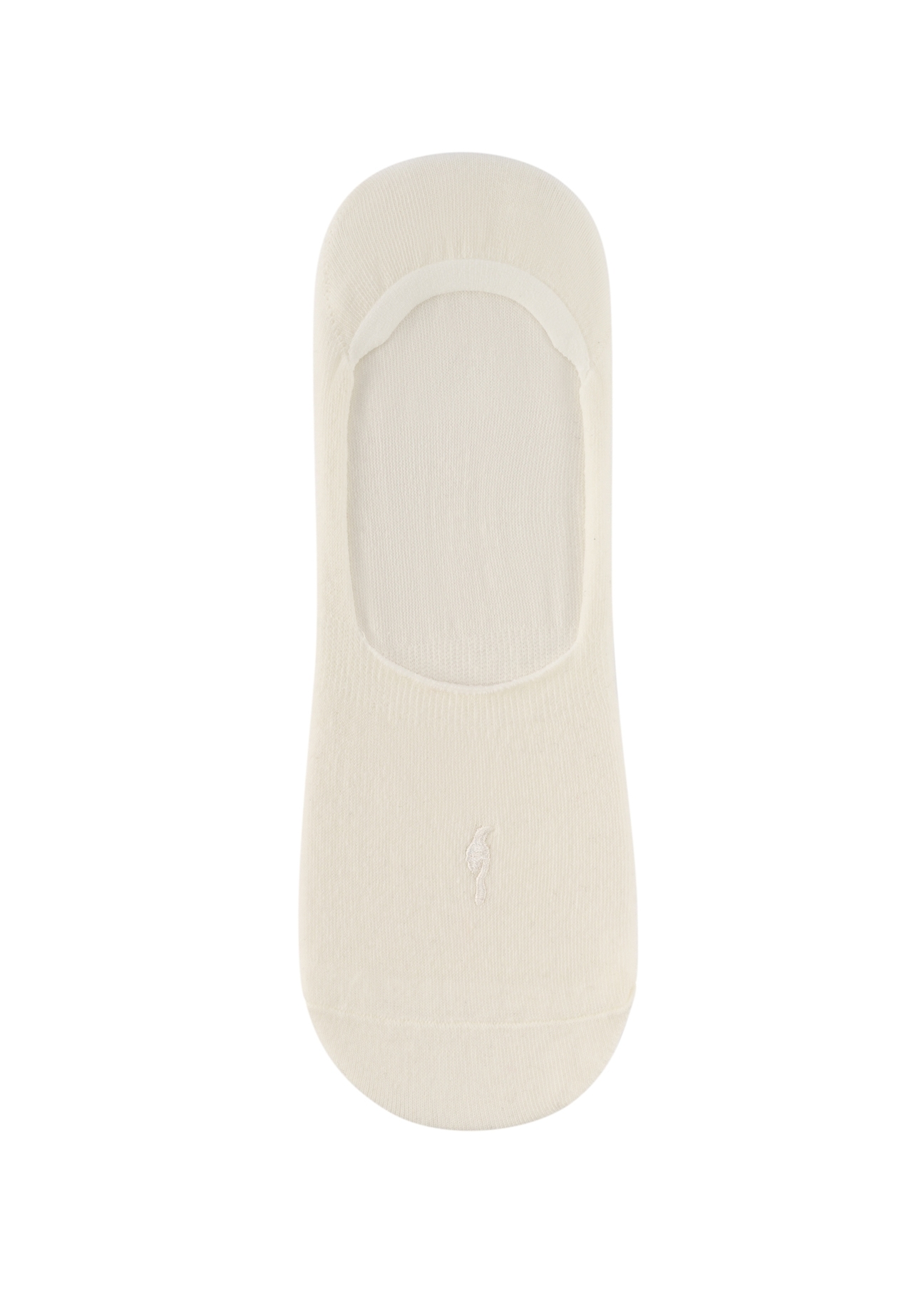 Cream men's socks SKAMT-0150B-0B(W26), front product view on white background.