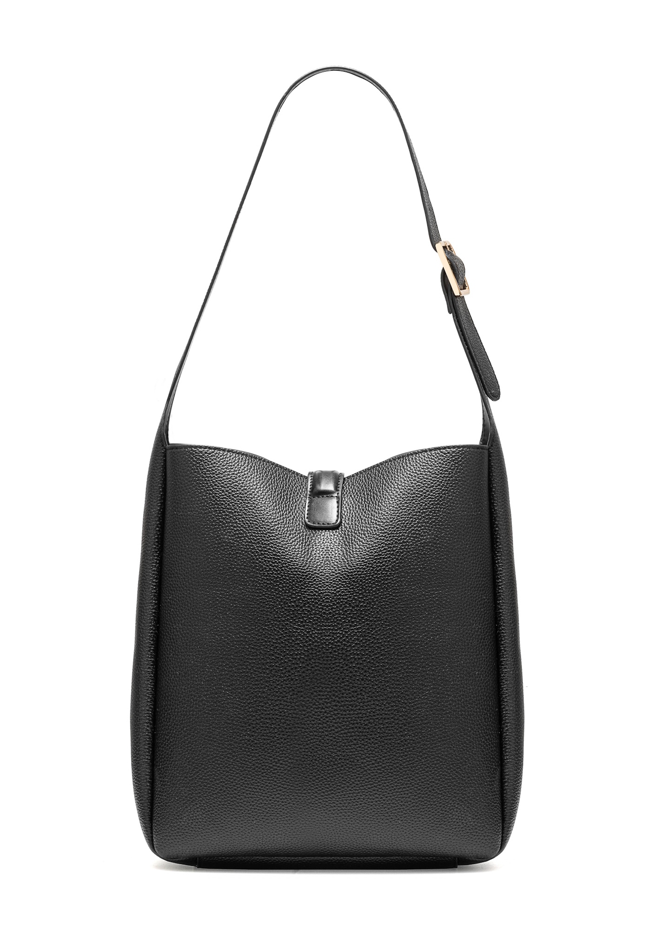 Black women's bag TOREC-1059-99(Z25), product view from the back on a white background.
