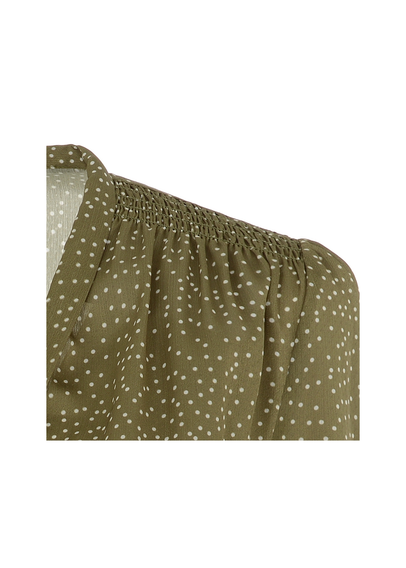 Women's blouse with welt BLUDT-0133-55(Z21)-05