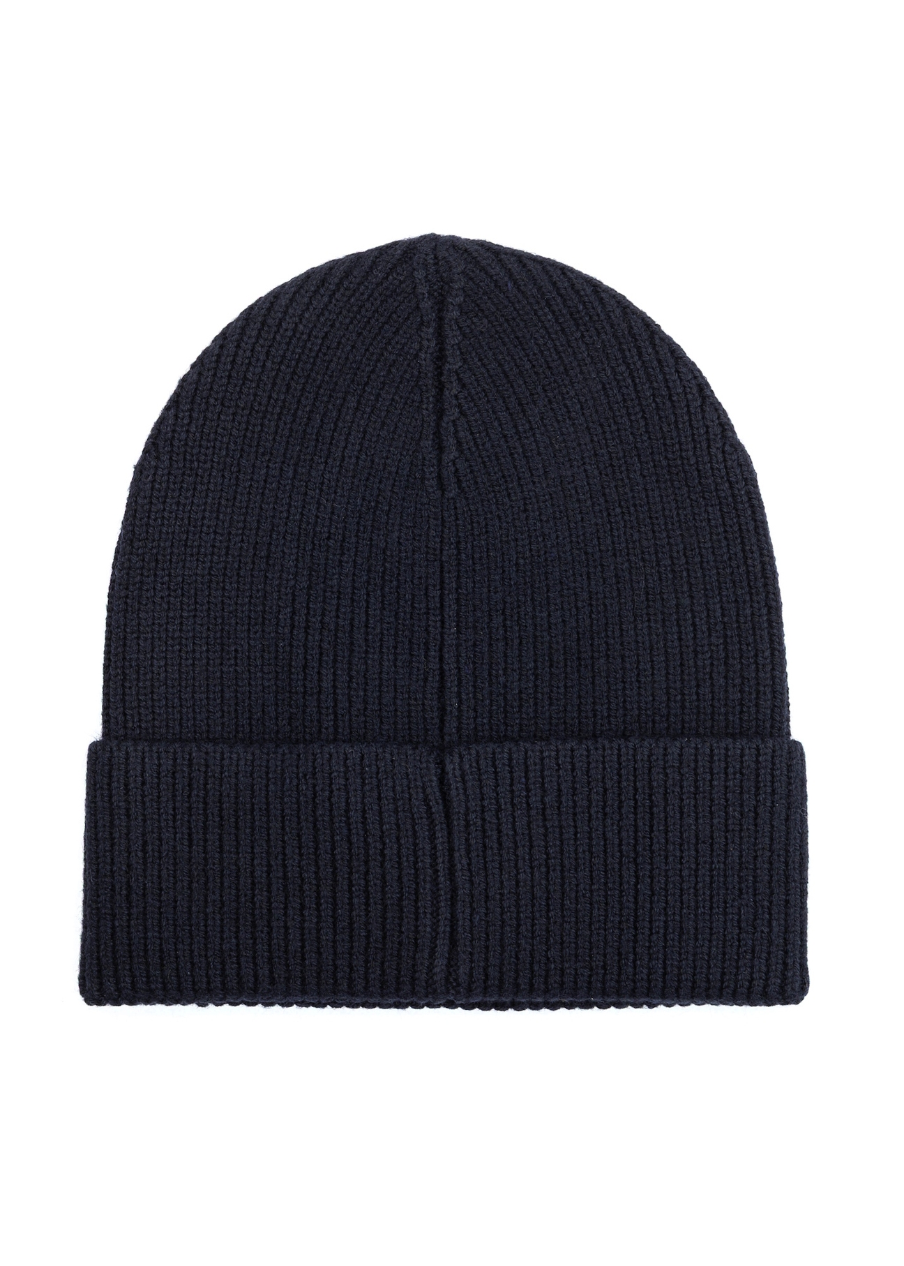 Dark navy blue men's cap CZAMT-0084-68(Z25), product view from the back on a white background.