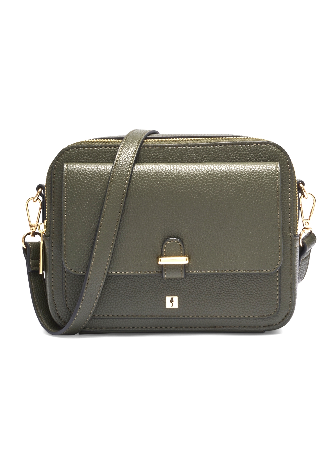 Women's khaki messenger bag TOREC-0405-8B(Z26)
