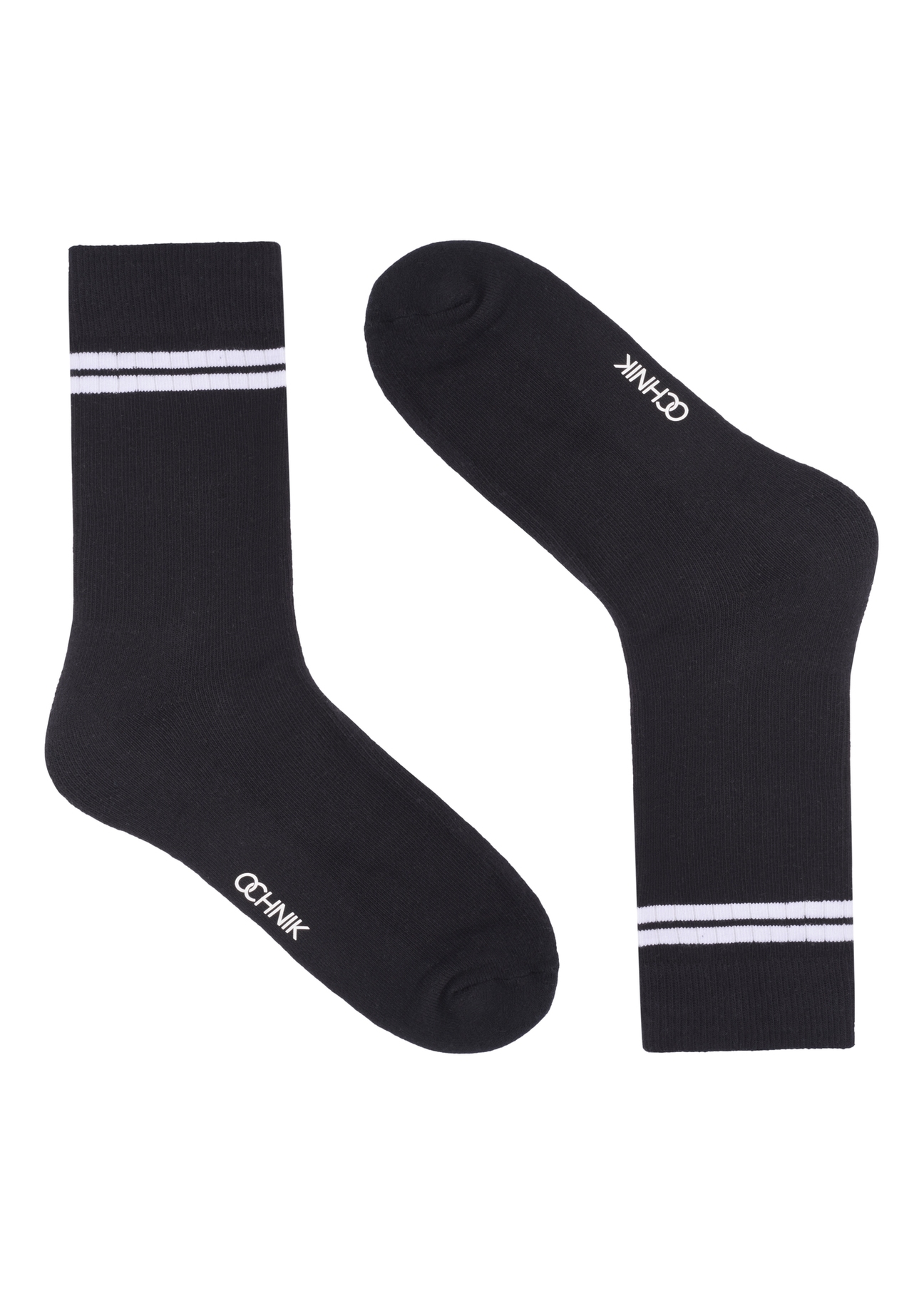 Set of long men's socks ZESMT-0065-00(Z26), front product view on white background.