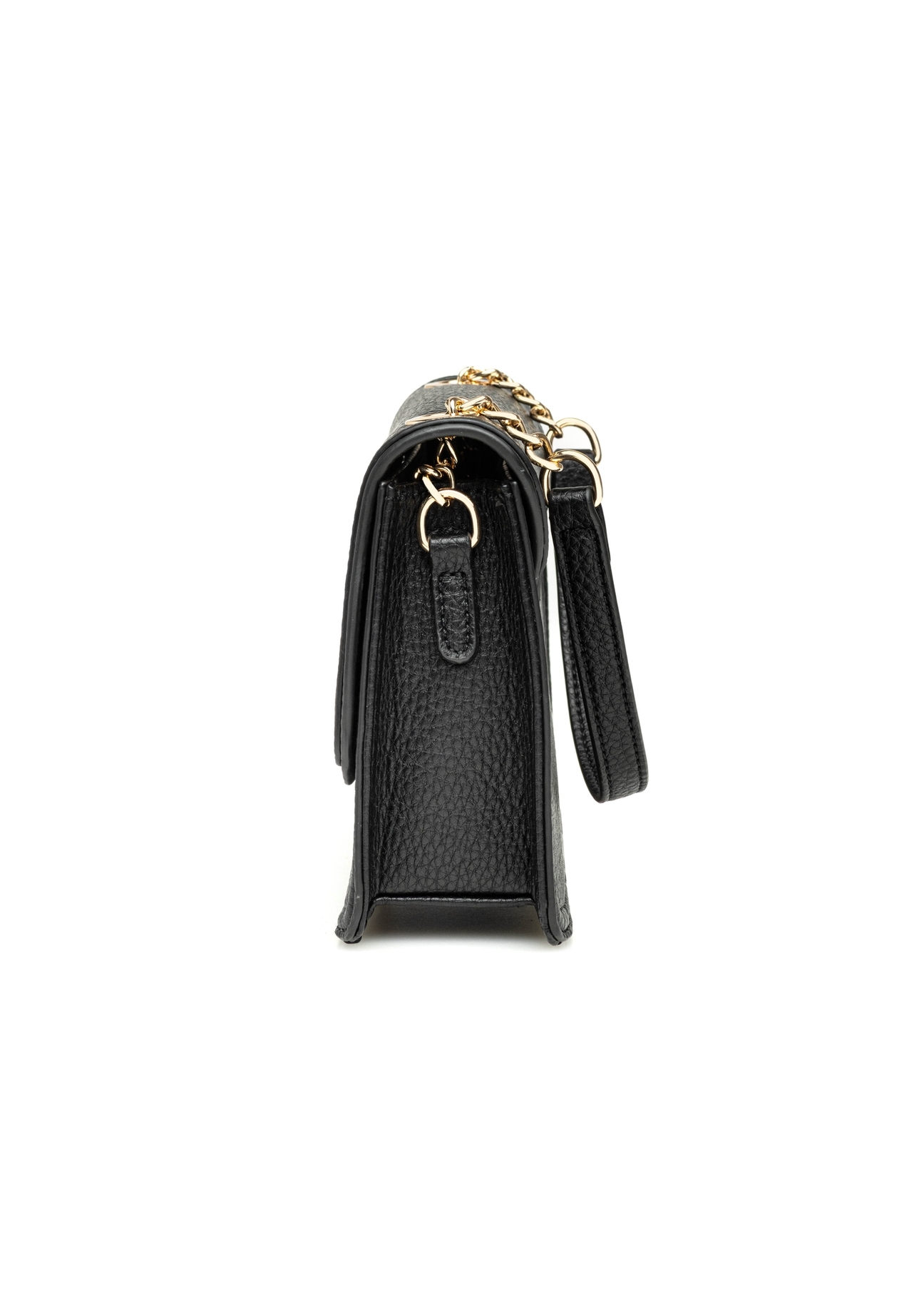 Small, elegant women's handbag TOREC-1015-99(W26), product view from the side on a white background.