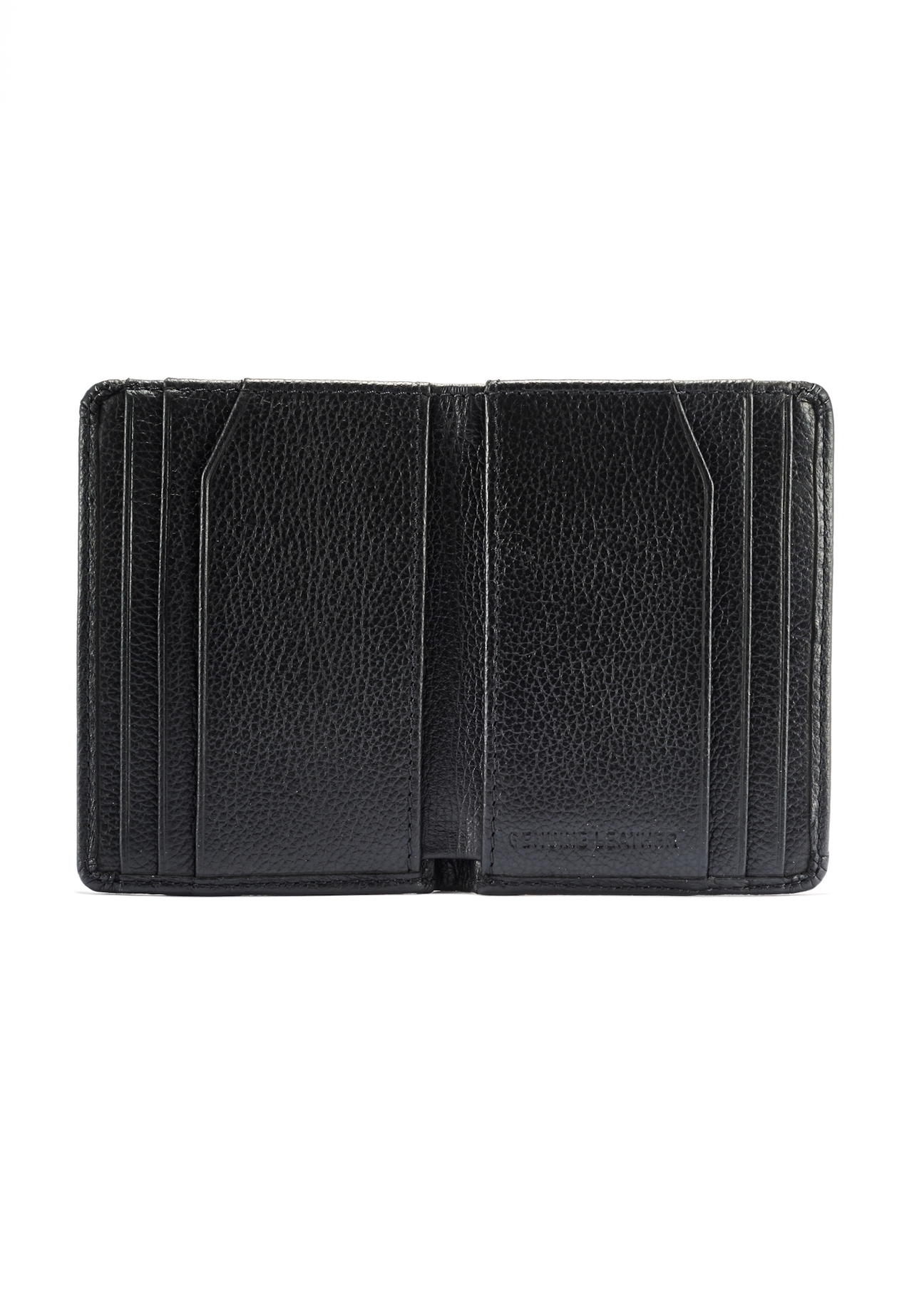 Black leather men's wallet PORMS-0635-99(W25)