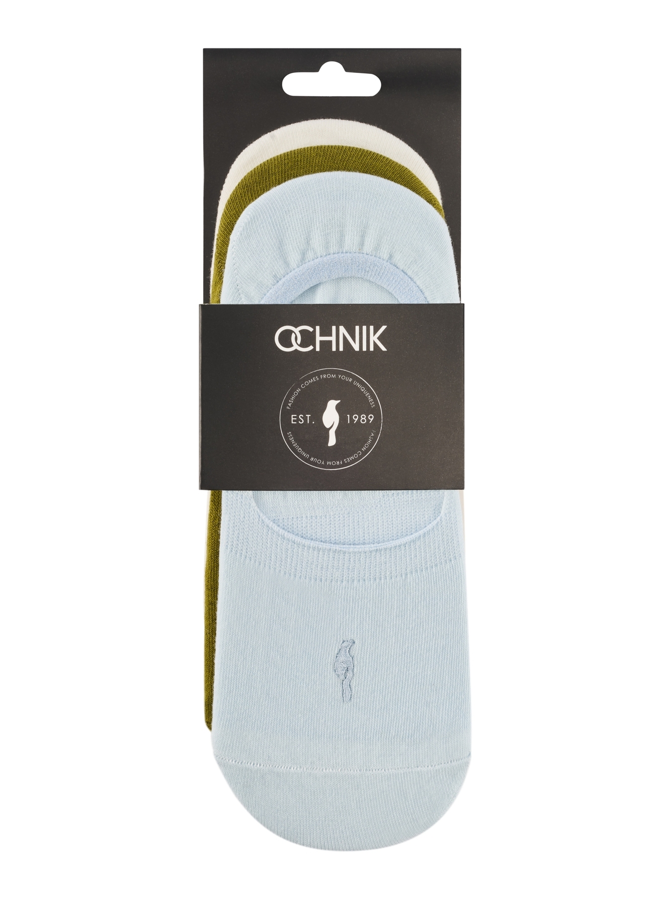 Set of women's socks ZESDT-0029-7A(W26) - product view from above, on a white background.