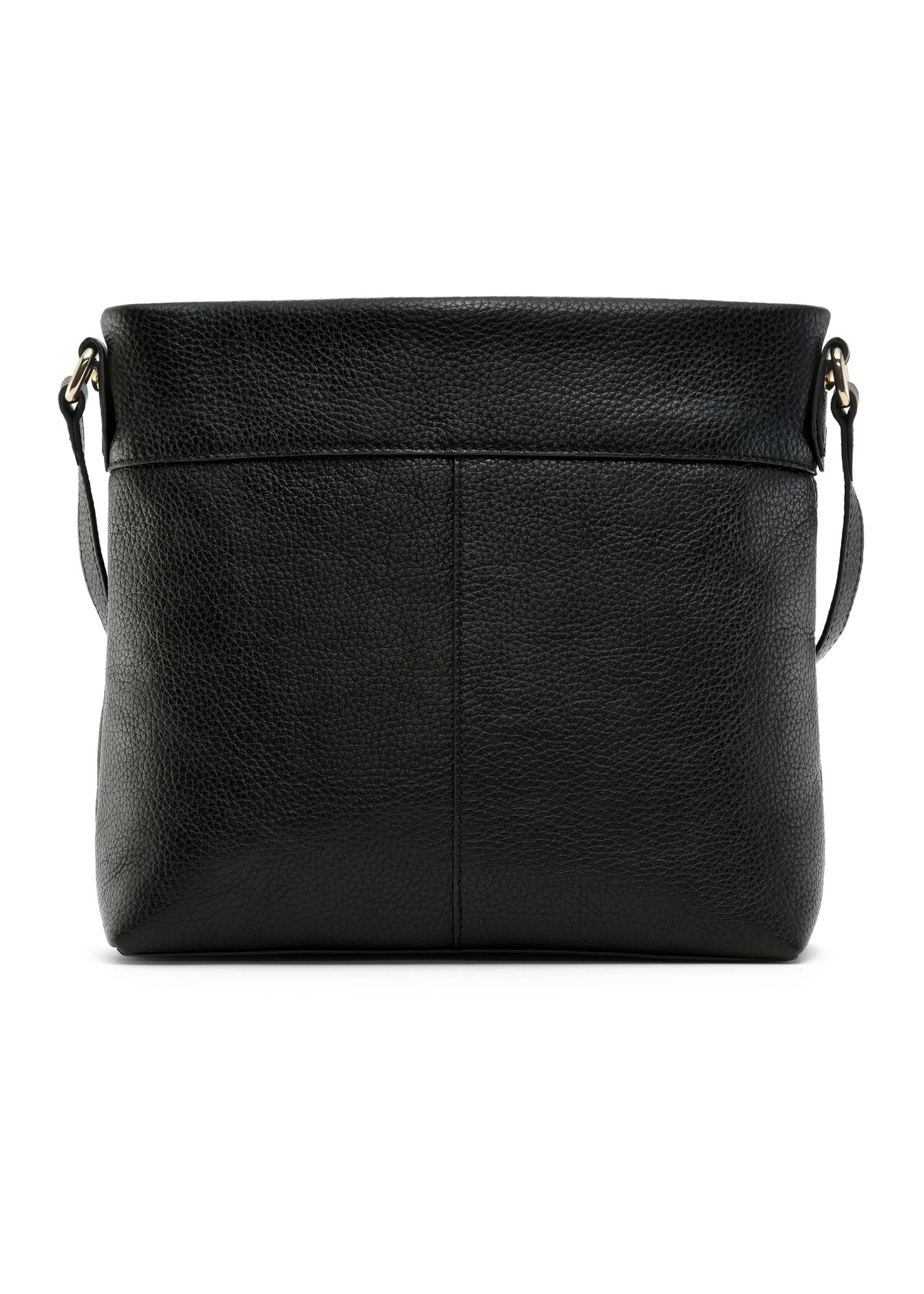 Black leather shoulder bag TORES-0897C-99(W25)