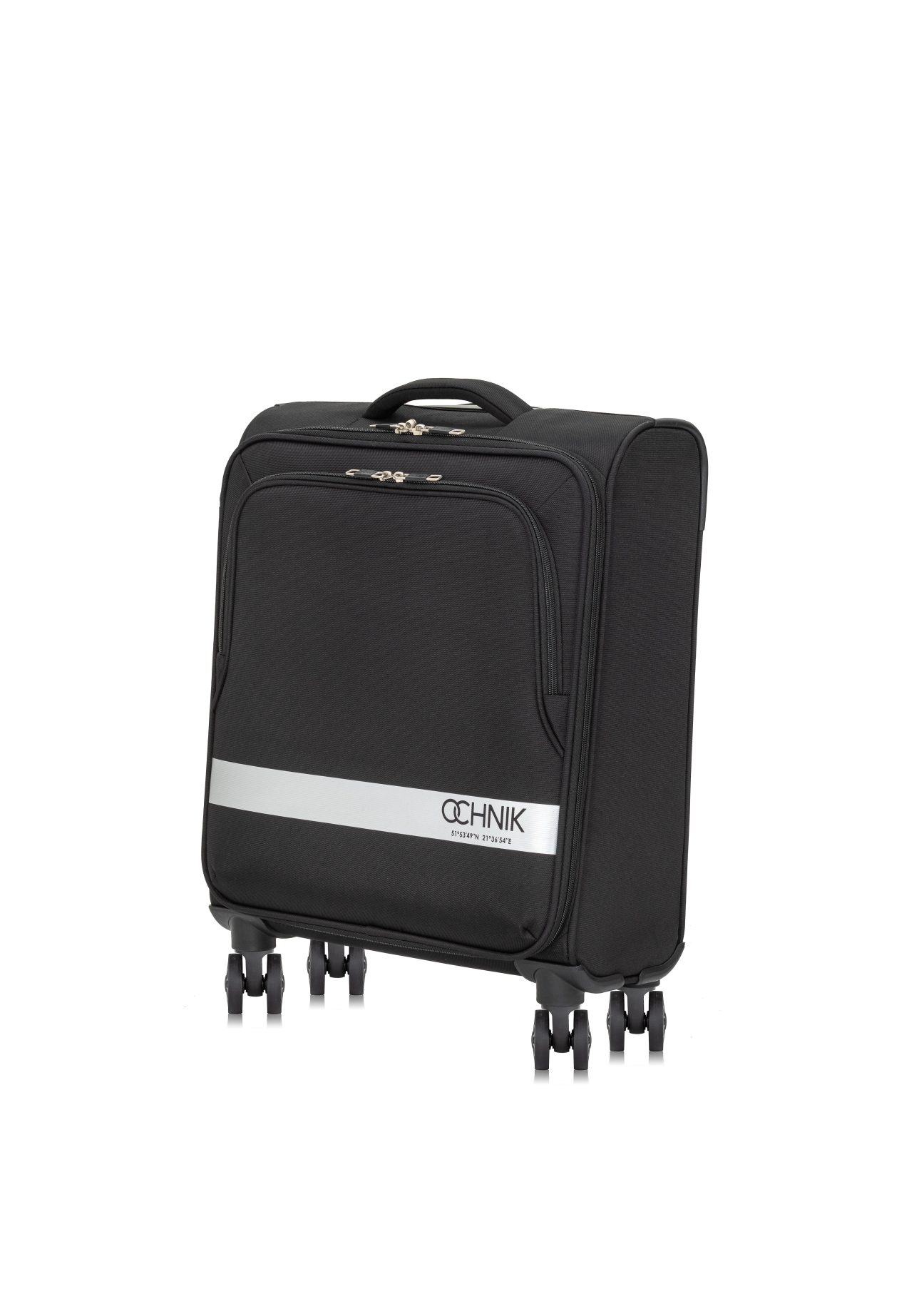 Small suitcase on wheels WALNY-0037-99-20(W24)-08