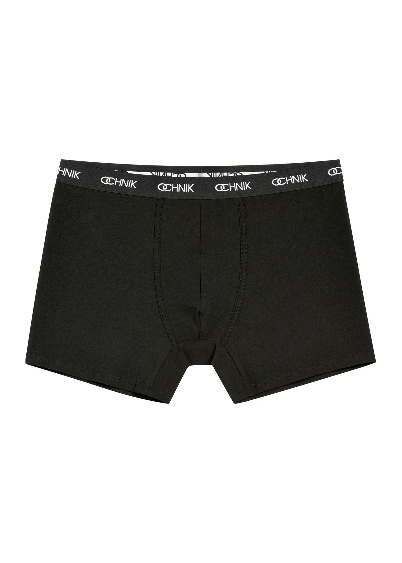 Three-pack of men's cotton boxers ZESMB-0002A-15(KS), front product view on a white background.
