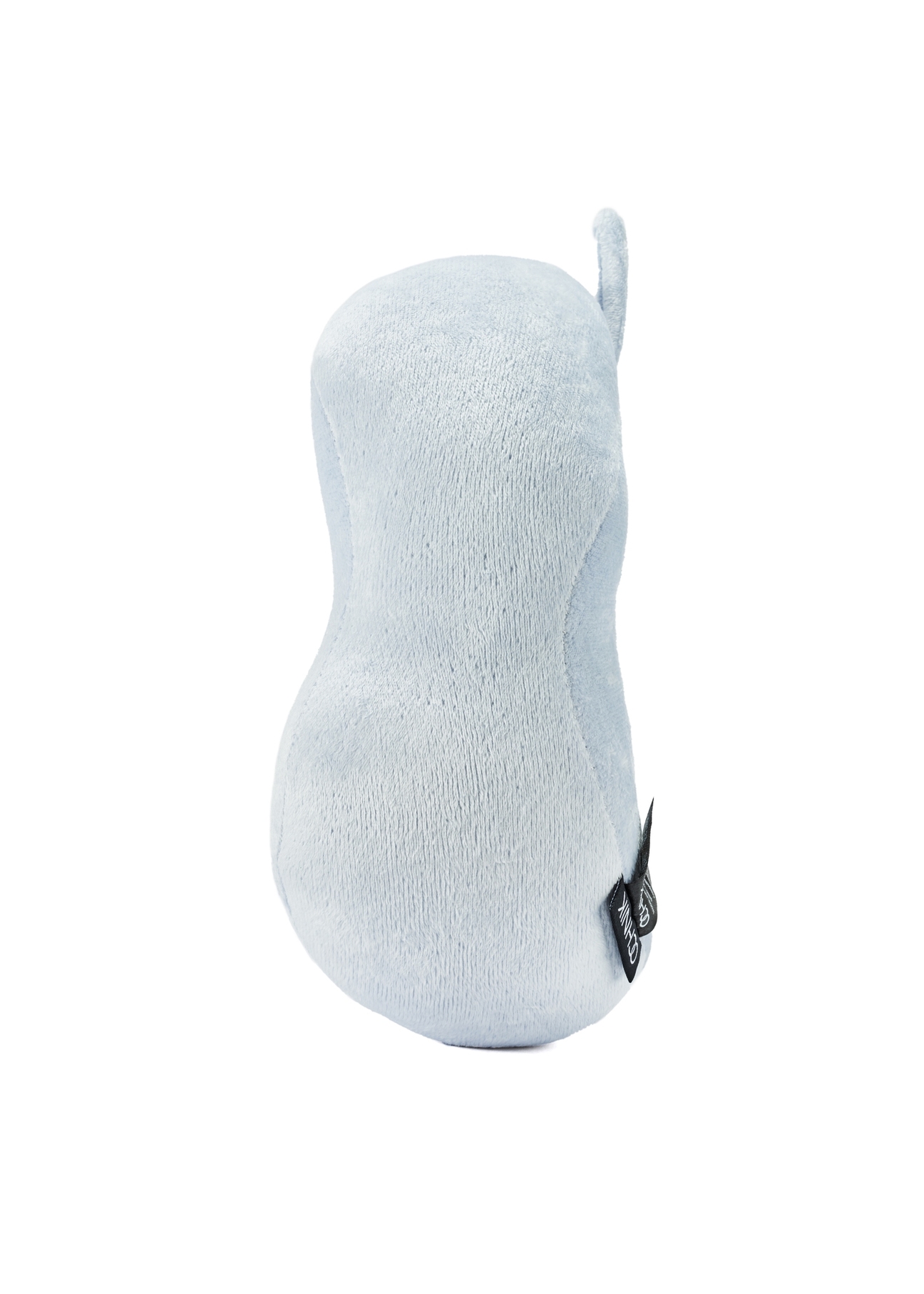 Blue travel pillow AW-014-0001-61(W25), side view of the product on a white background.