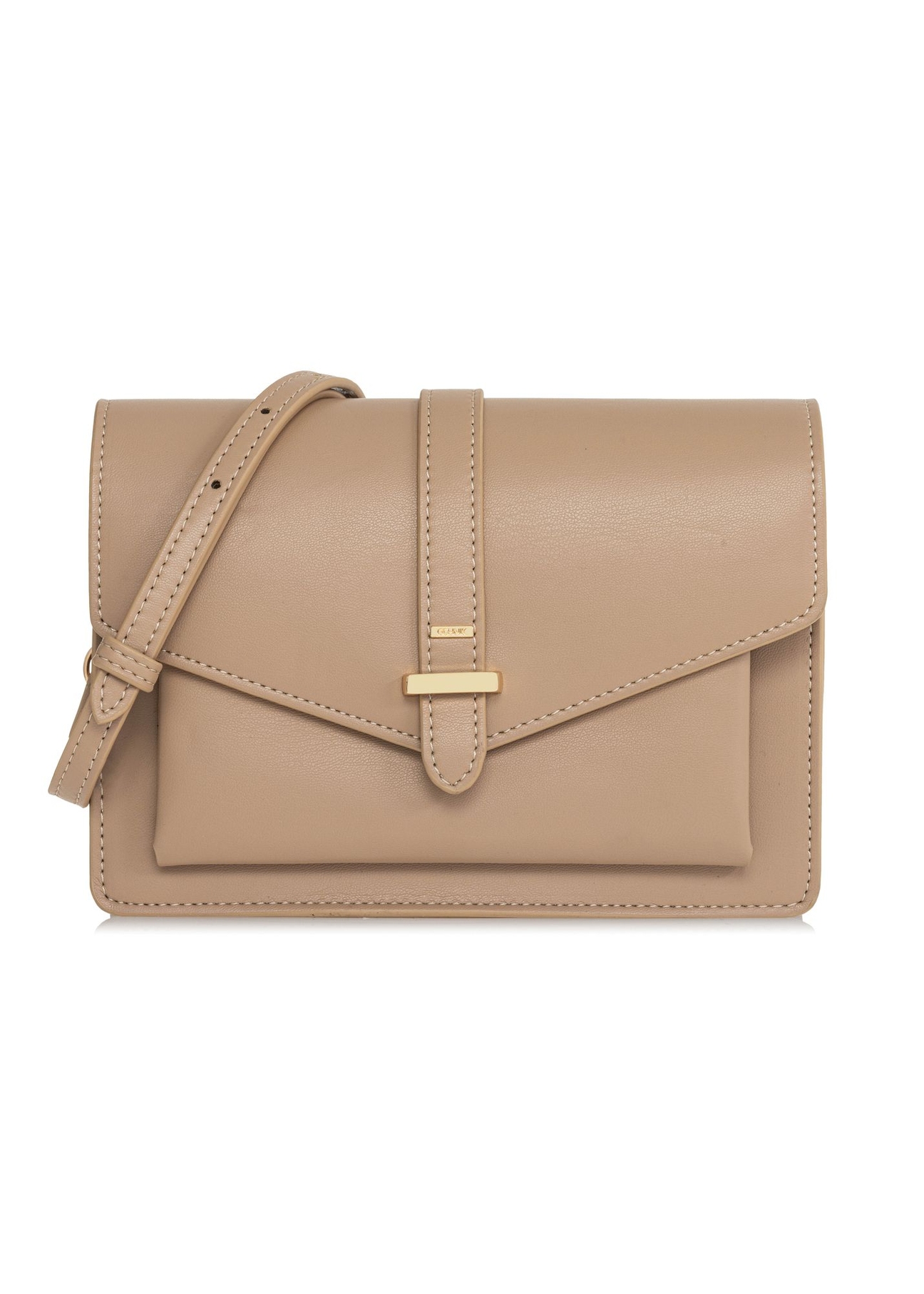 Small messenger bag in nude color TOREC-1004-82(W25)-01