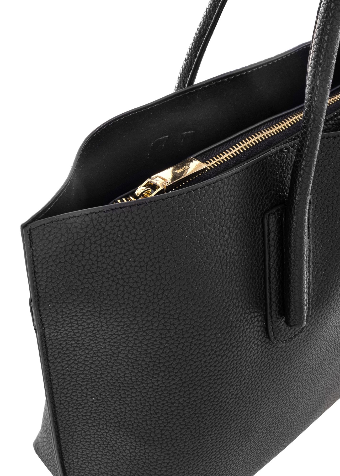 Black women's shopper bag TOREC-0938-99(W24)-07