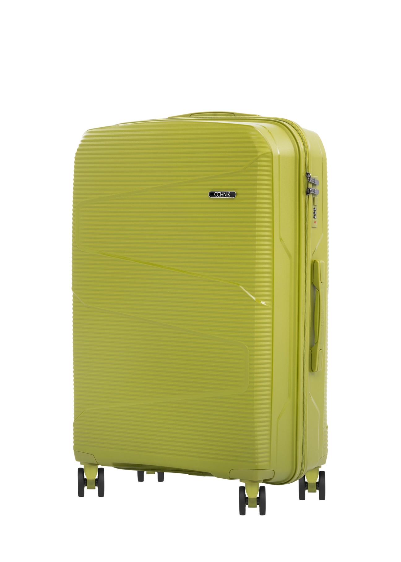 Set of 19"/24"/28" trolley suitcases WALPP-0028-8G(W26), diagonal product view on white background.