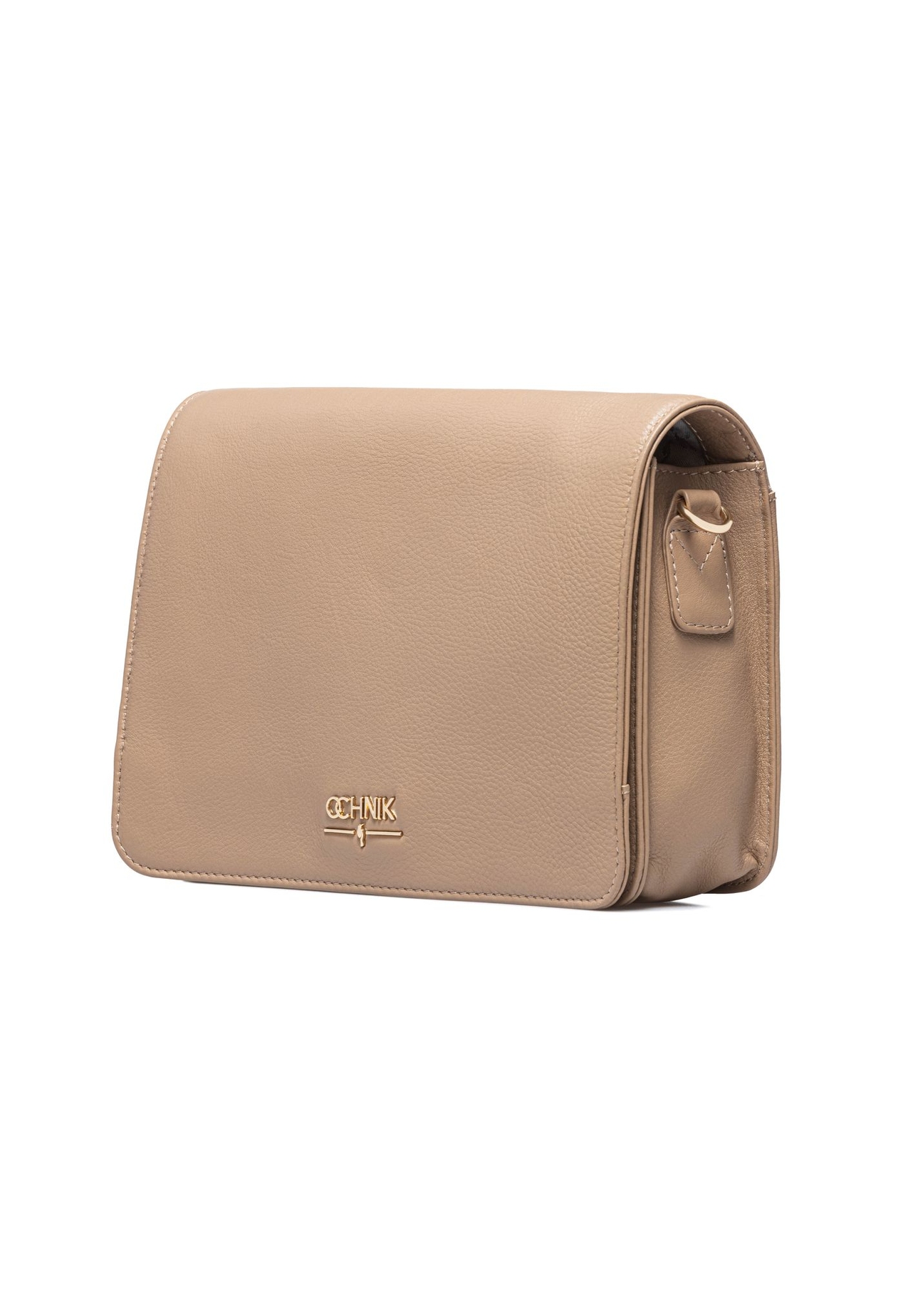 Beige small leather women's handbag TORES-1080D-81(W25)-02
