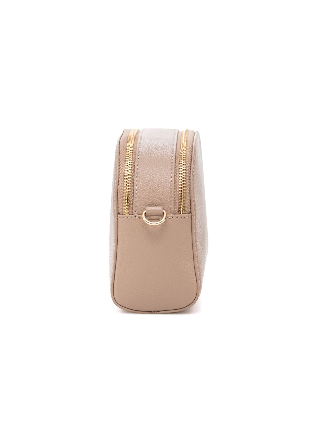 Small beige women's handbag TOREC-0036E-81(Z25), side view of the product on a white background.