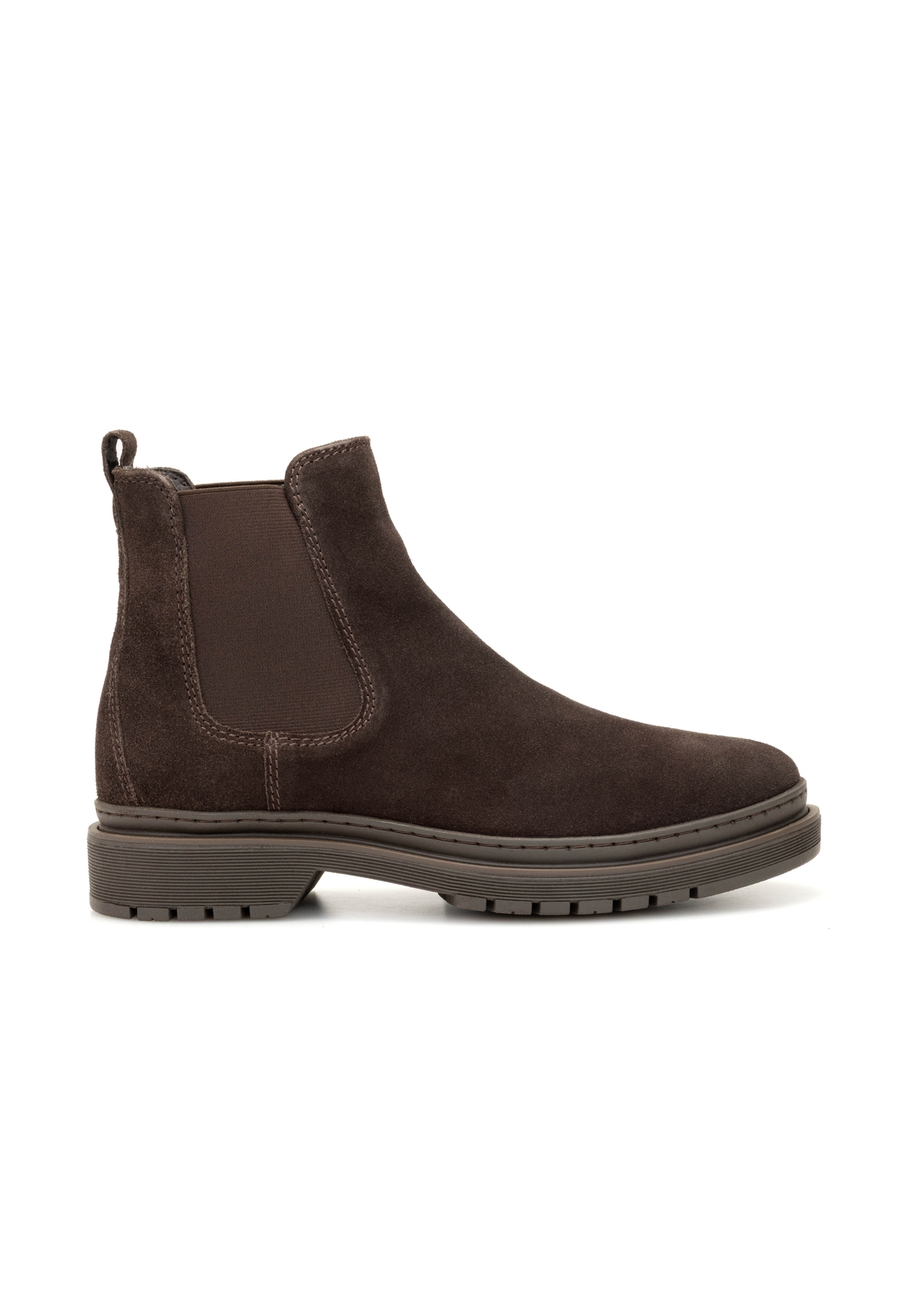 Men's brown suede Chelsea boots BUTYM-0511-89(Z25)