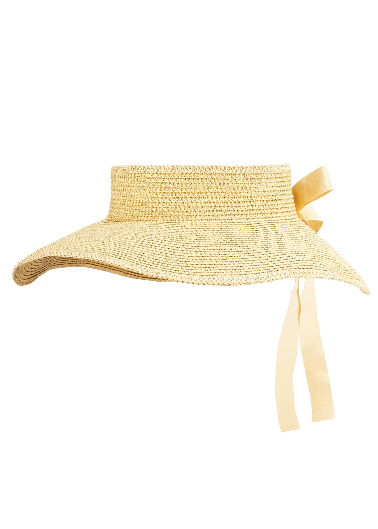 Women's visor hat KAPDT-0042-25(W25), front product view on white background.