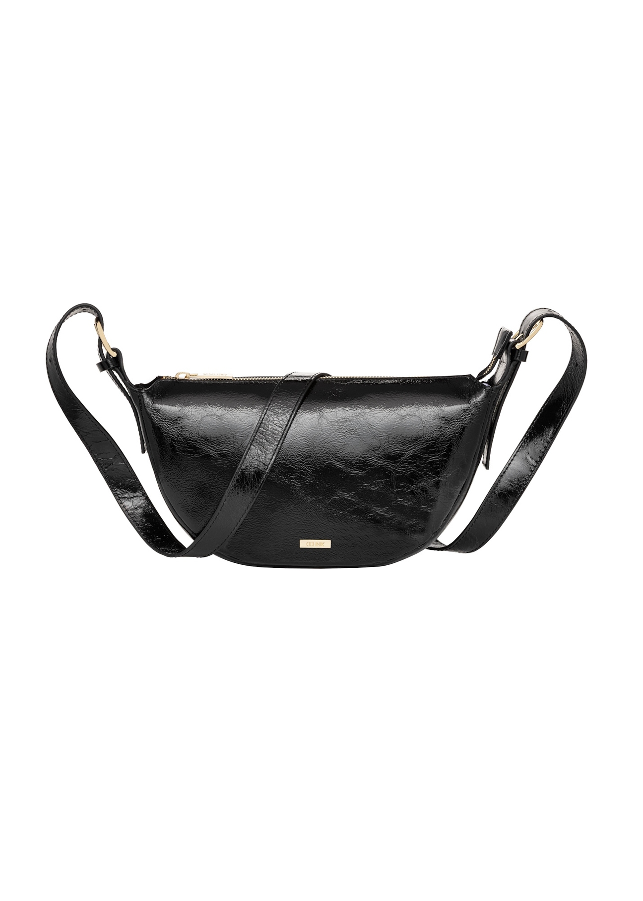 Small women's handbag with gloss TORES-1374-9F(Z26), front product view on white background.