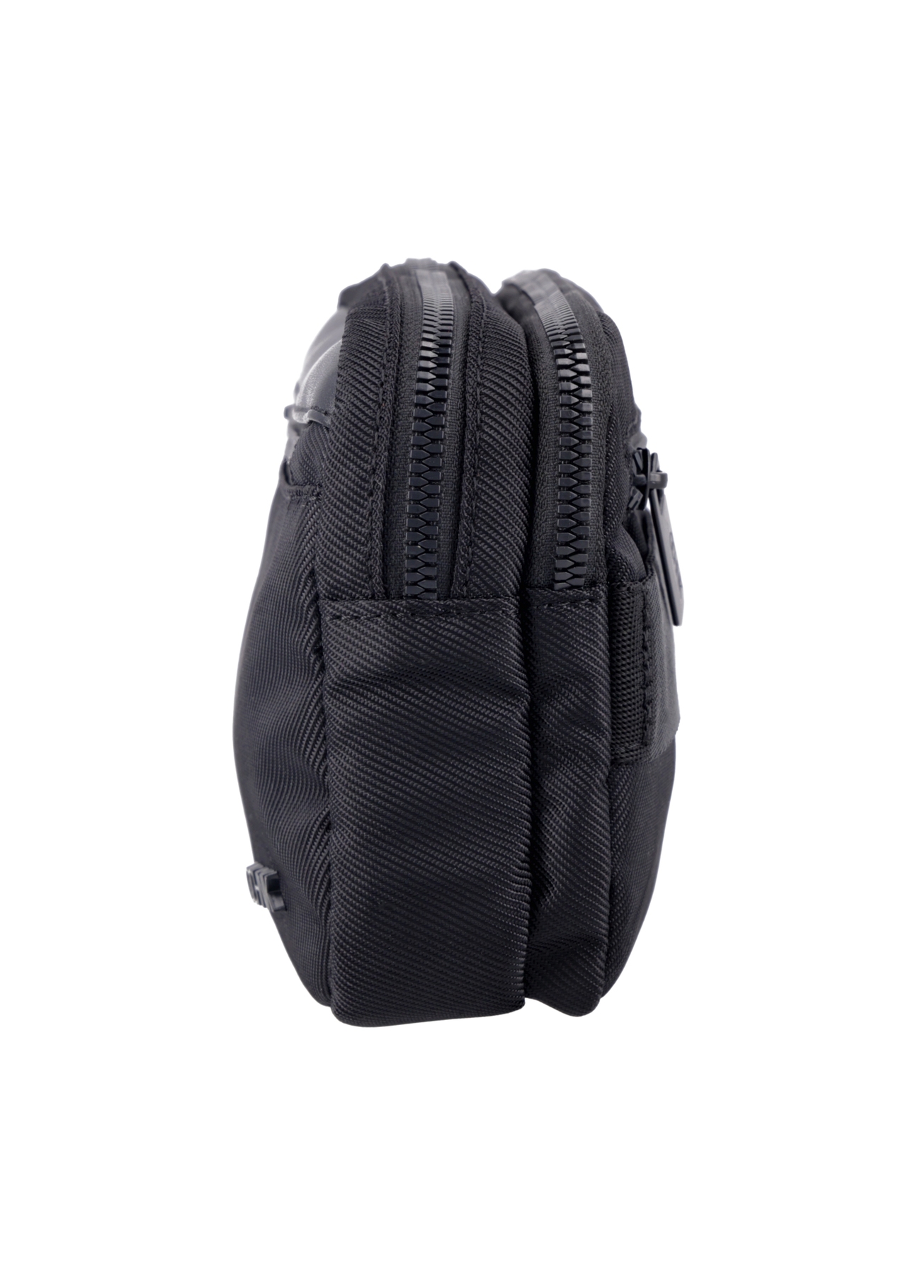 Black men's cosmetic bag TORMN-0429-99(Z26), side view of the product on a white background.