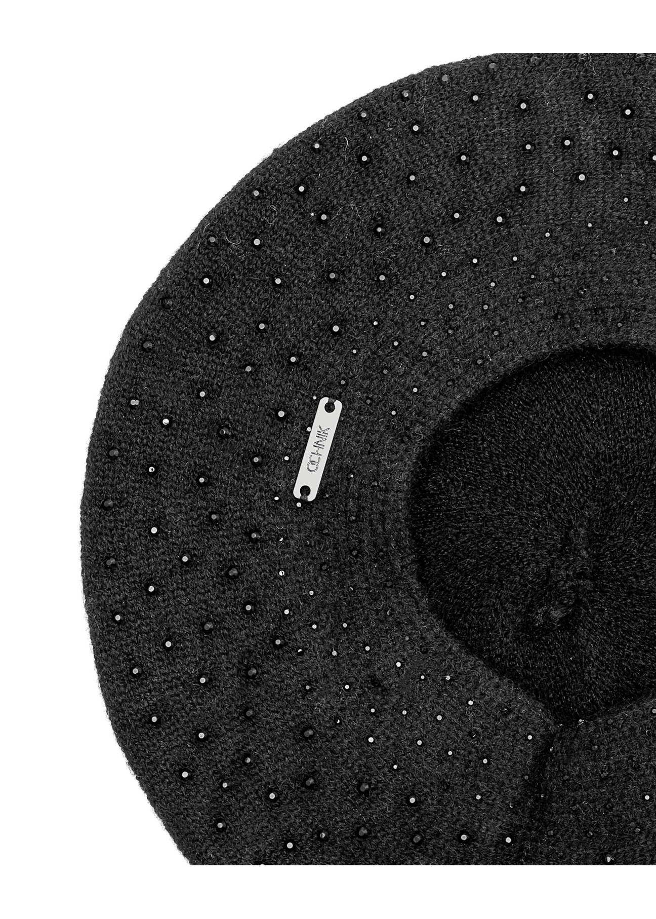Black women's beret CZADT-0167A-99(Z25)