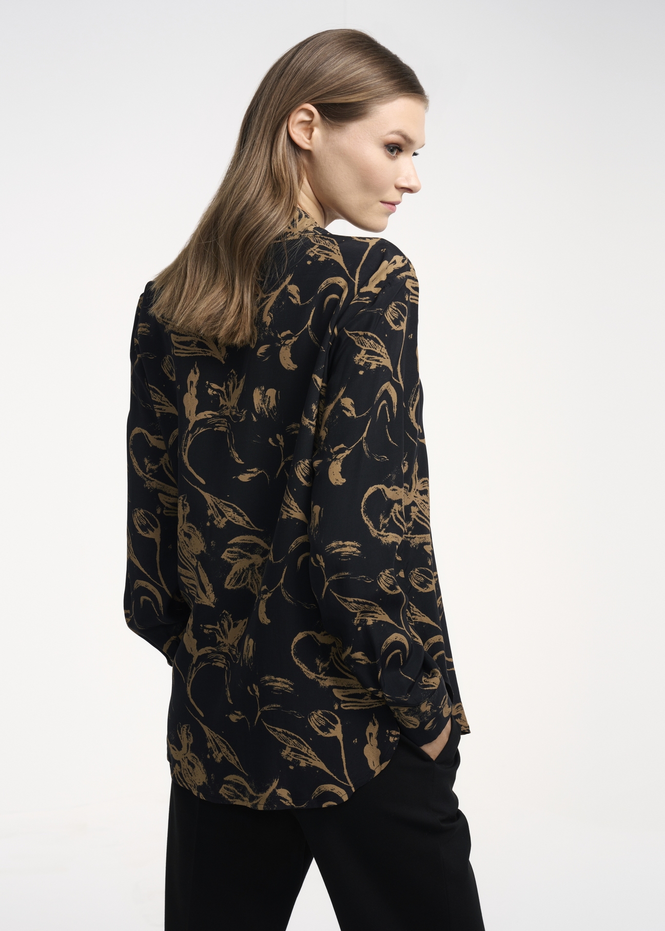 Women's long sleeve shirt KOSDT-0138-99(Z22)-03
