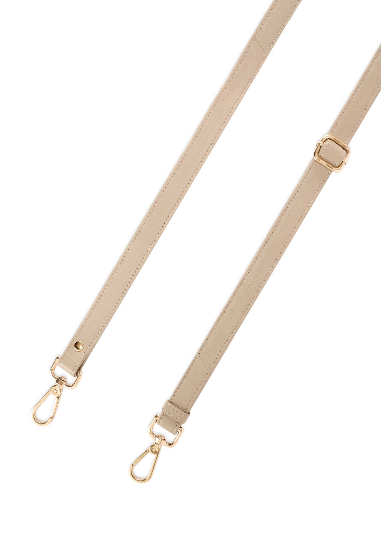 Beige leather women's handbag TORES-0911F-1B(W26) - close-up detail, on white background.