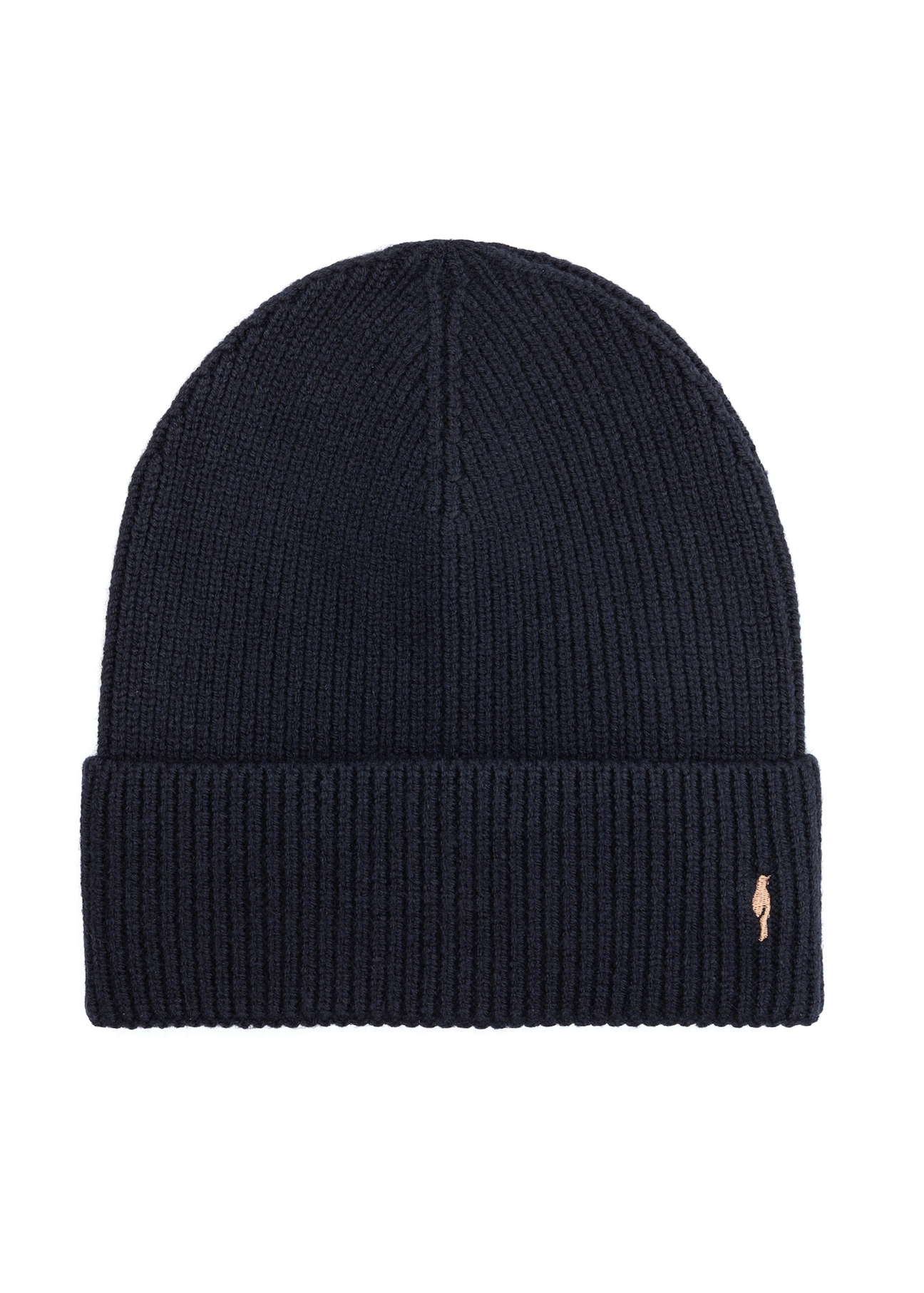 Dark navy blue men's cap CZAMT-0084-68(Z25), front product view on white background.