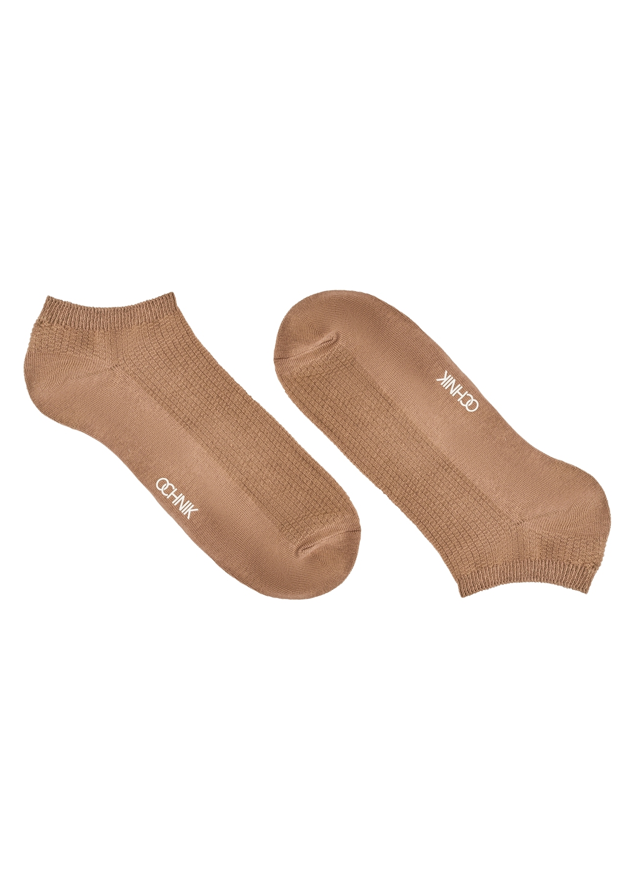 Set of men's short socks ZESMT-0062-00(W26) - product view from above, on a white background.