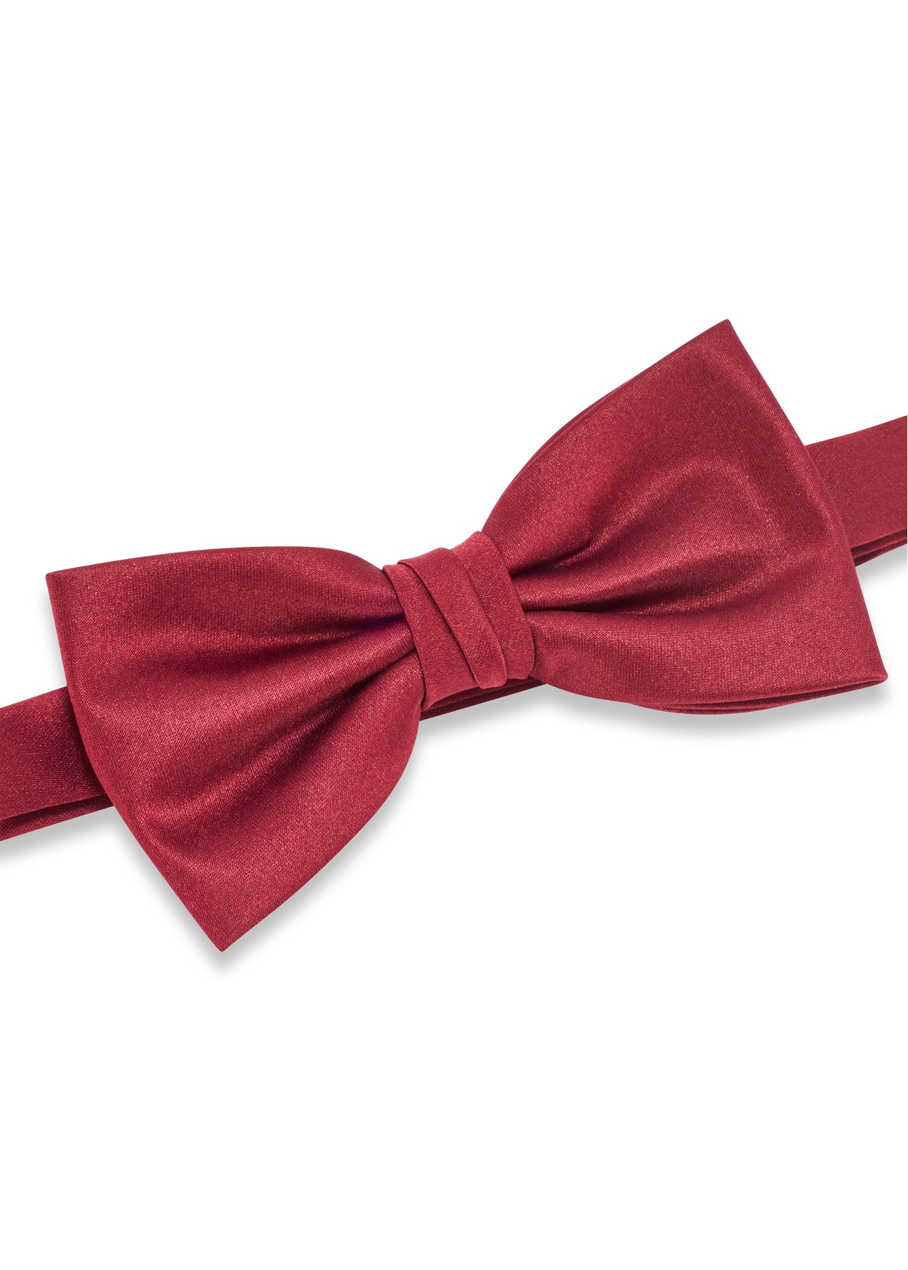 Men's burgundy bow tie MUCMT-0006-49(Z25)