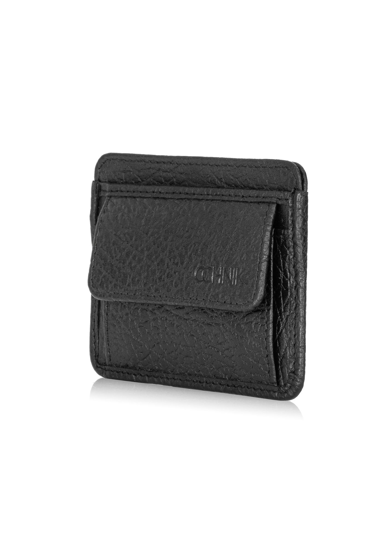 Men's leather wallet with pocket PORMS-0540-99(W24)-02