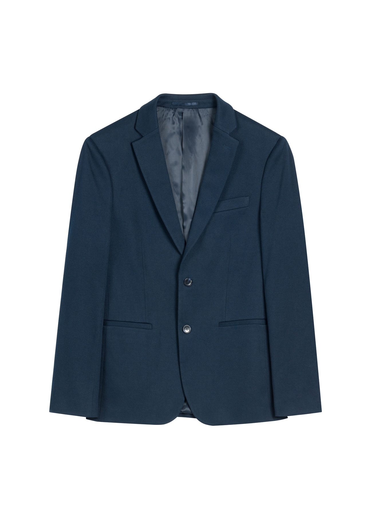 Men's navy blue jacket MARMT-0022-7E(W26) - front product view, on white background.