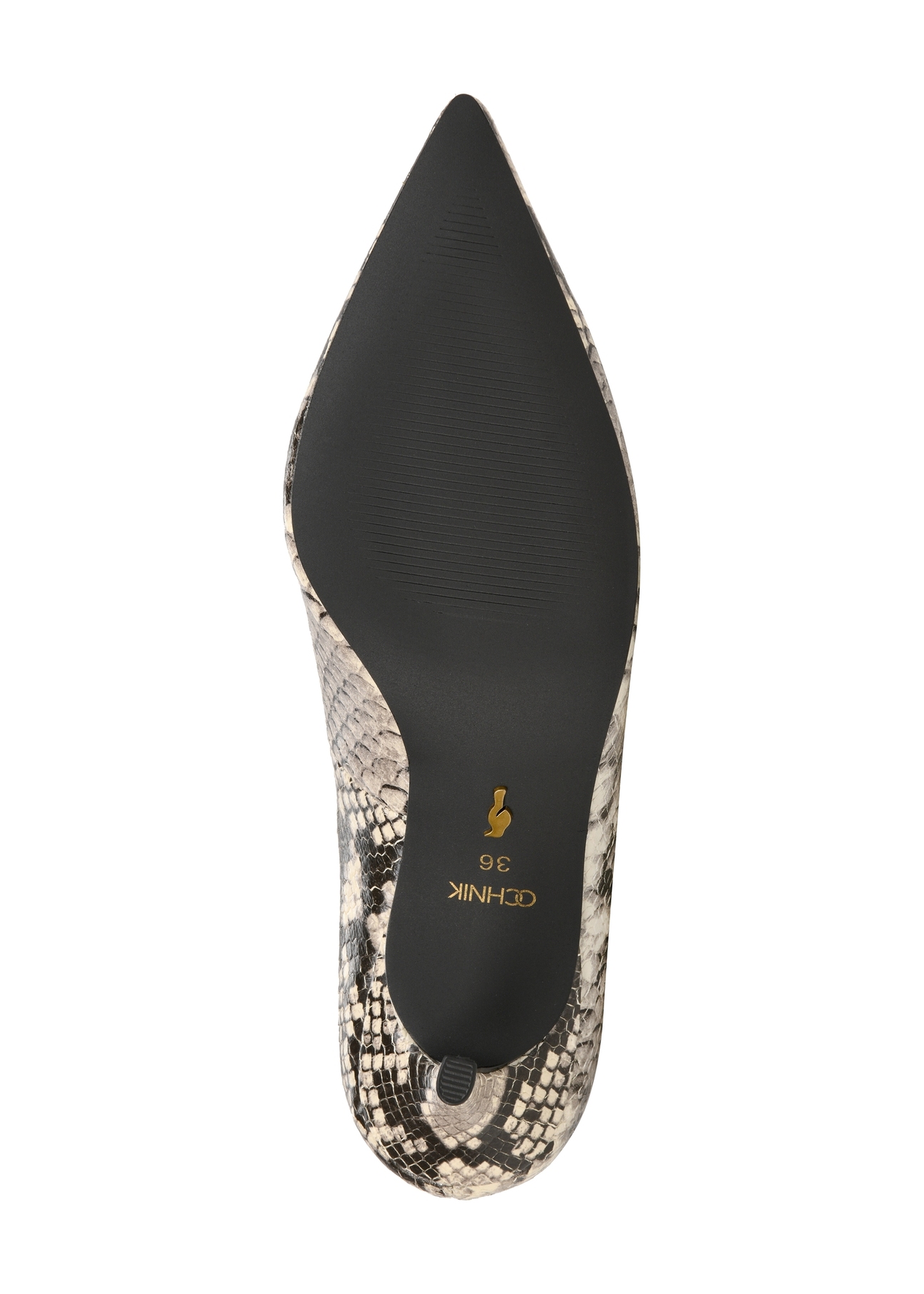 Women's high heels with snake skin motif BUTYD-1210-86(Z25)