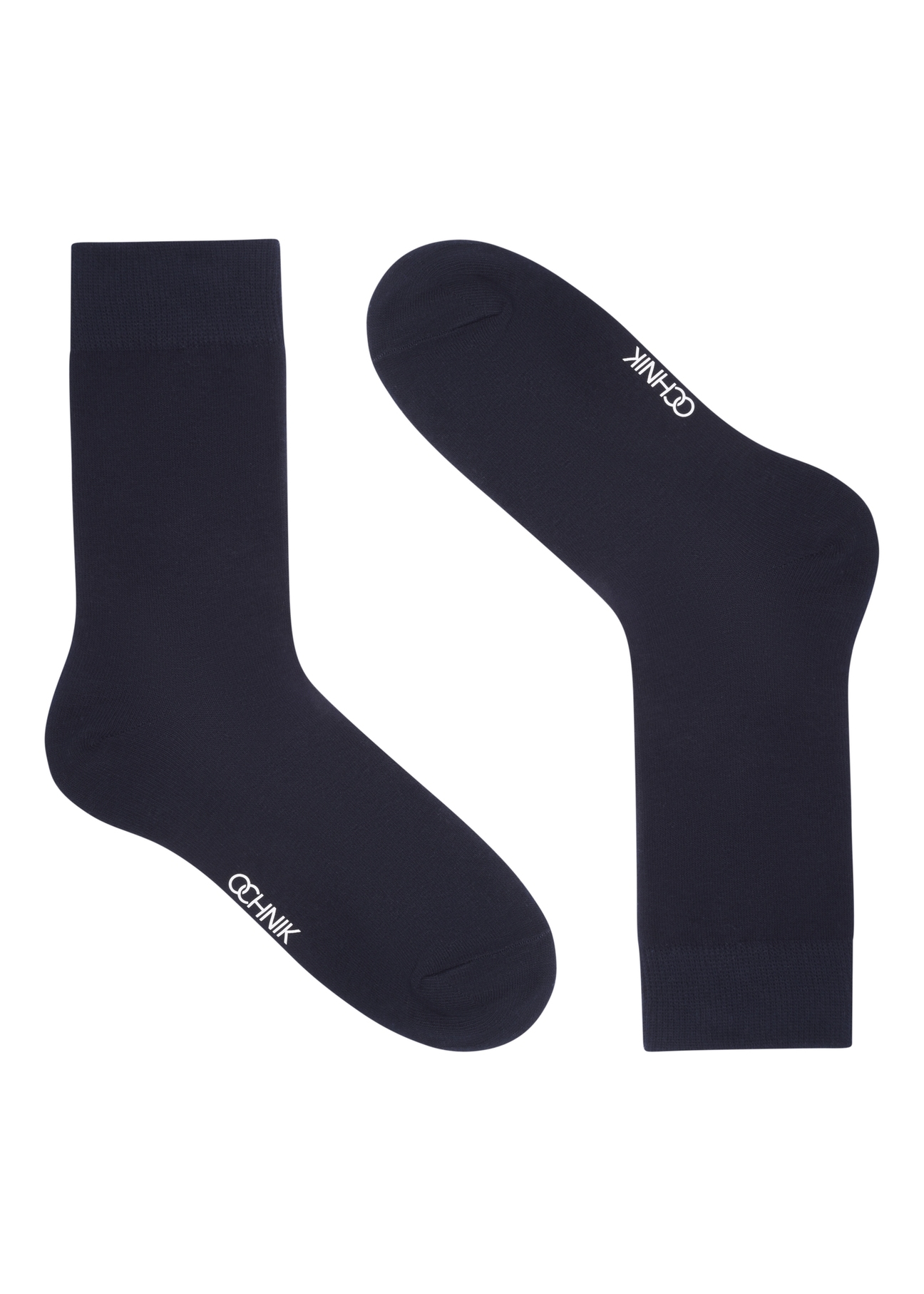 Set of men's long Christmas socks ZESMT-0068-7D(Z26), front product view on white background.