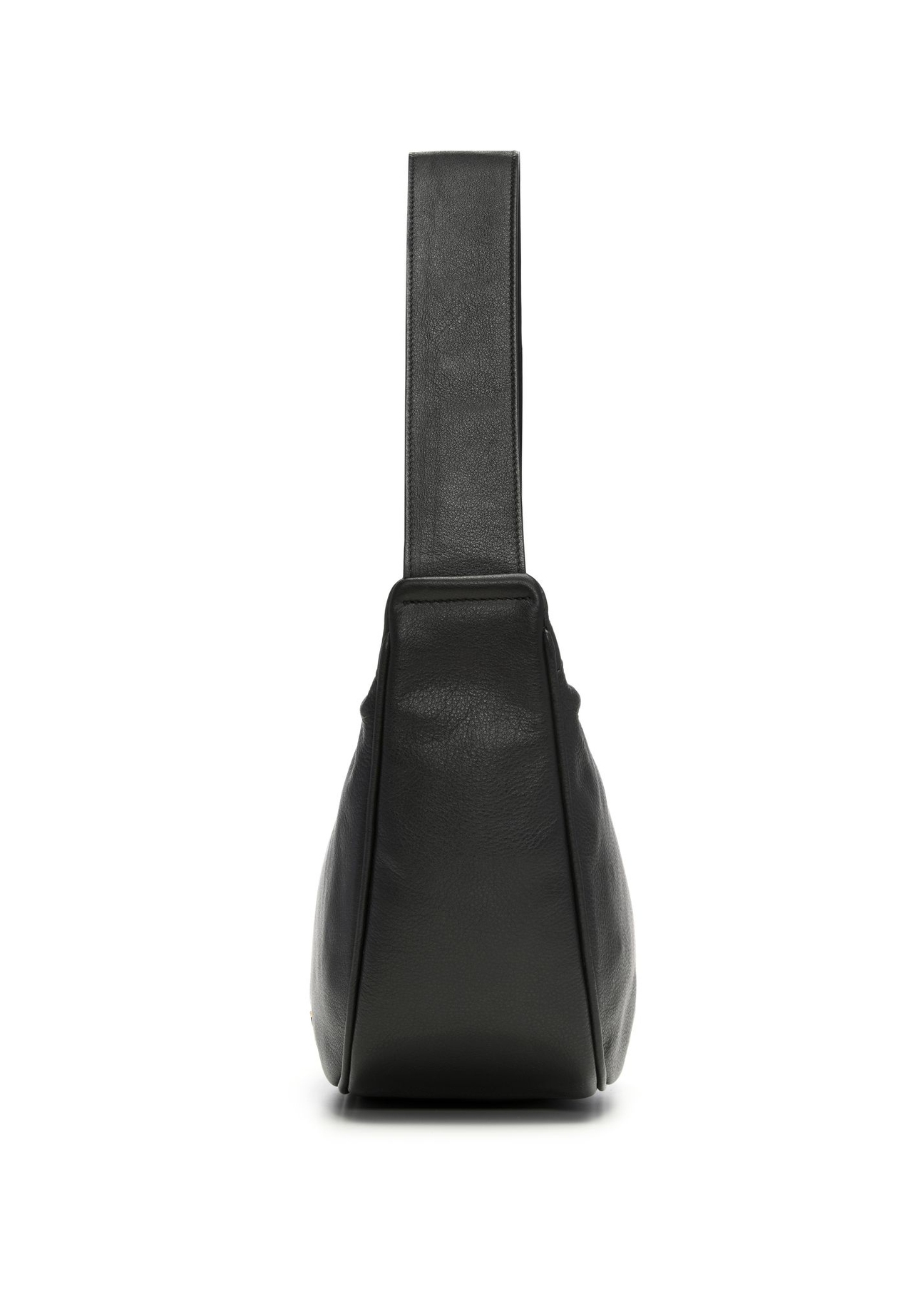Black leather shoulder bag TORES-1317-99(Z26)