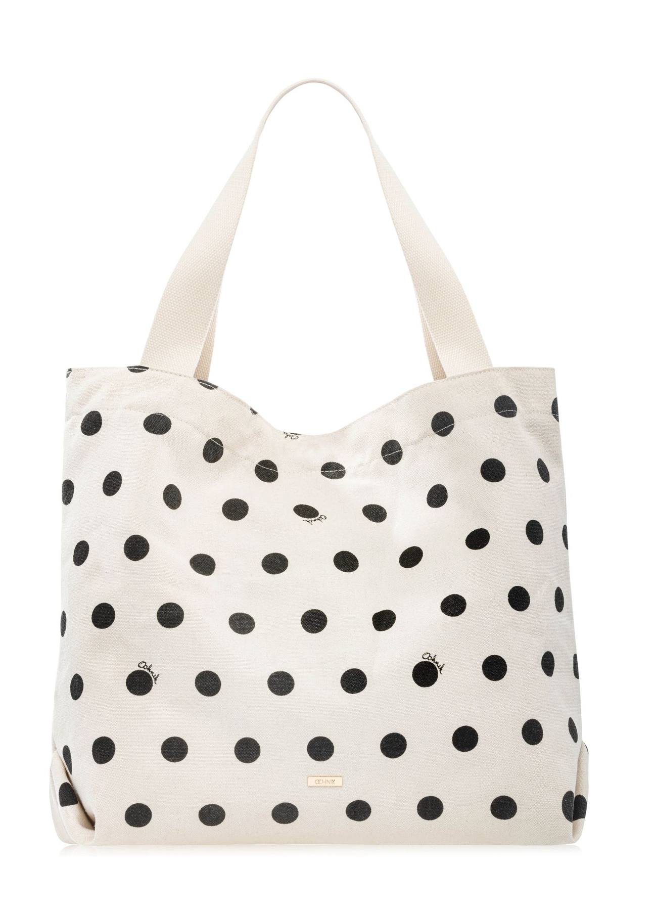 Cotton polka dot bag TOREN-0289-0P(W26)