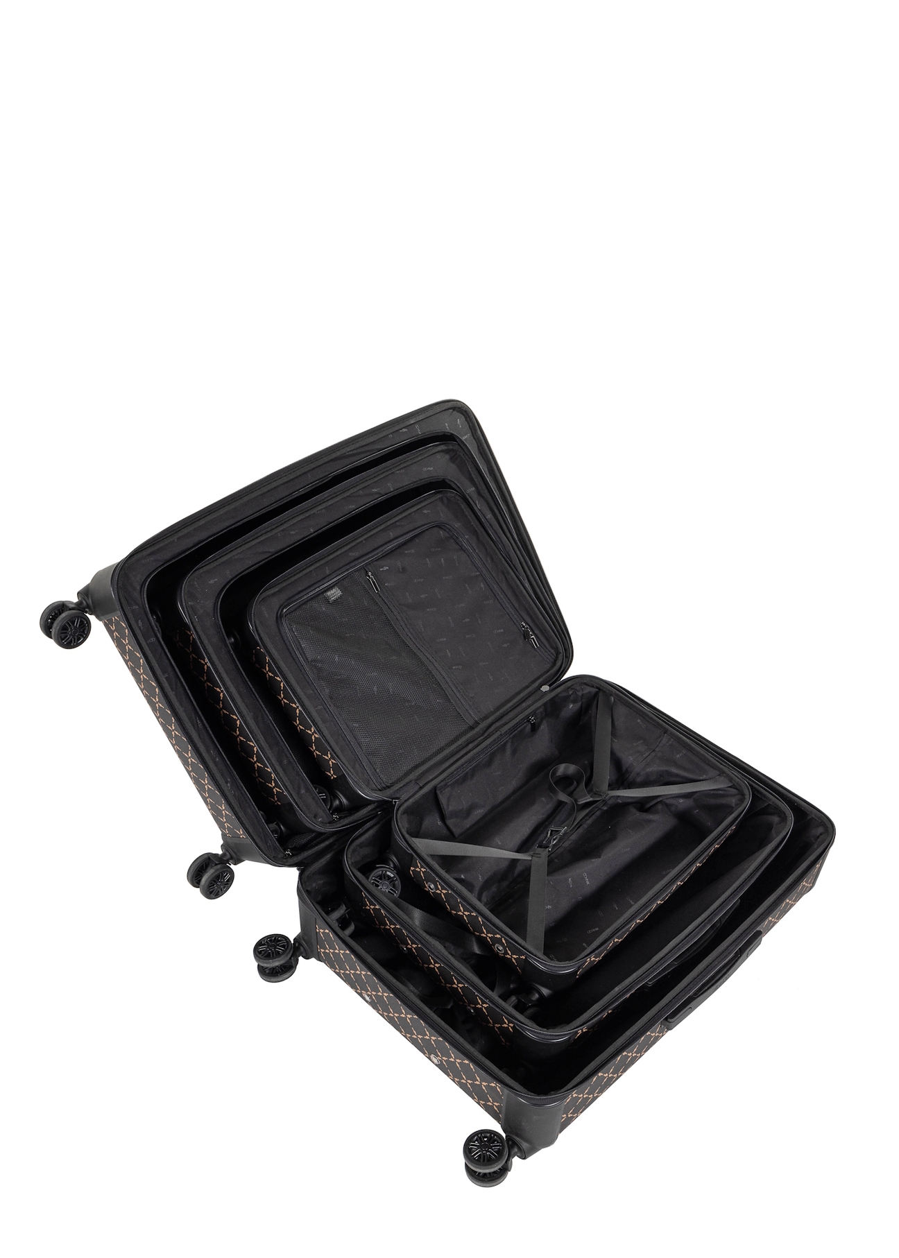Set of suitcases on wheels 19"/24"/28" WALPP-0023-98(W25)