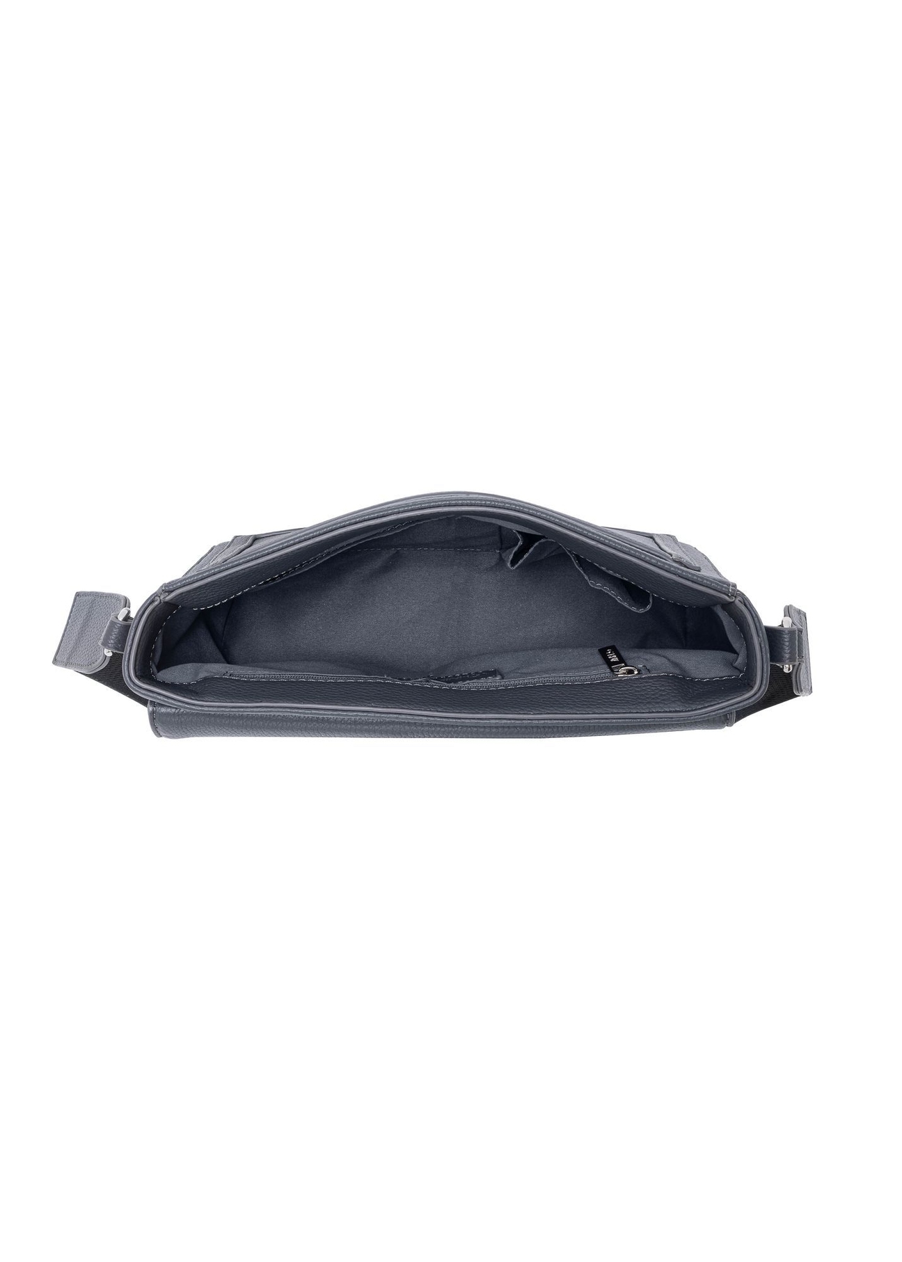 Women's graphite imitation leather postbag TOREC-0884-95(W24)-06