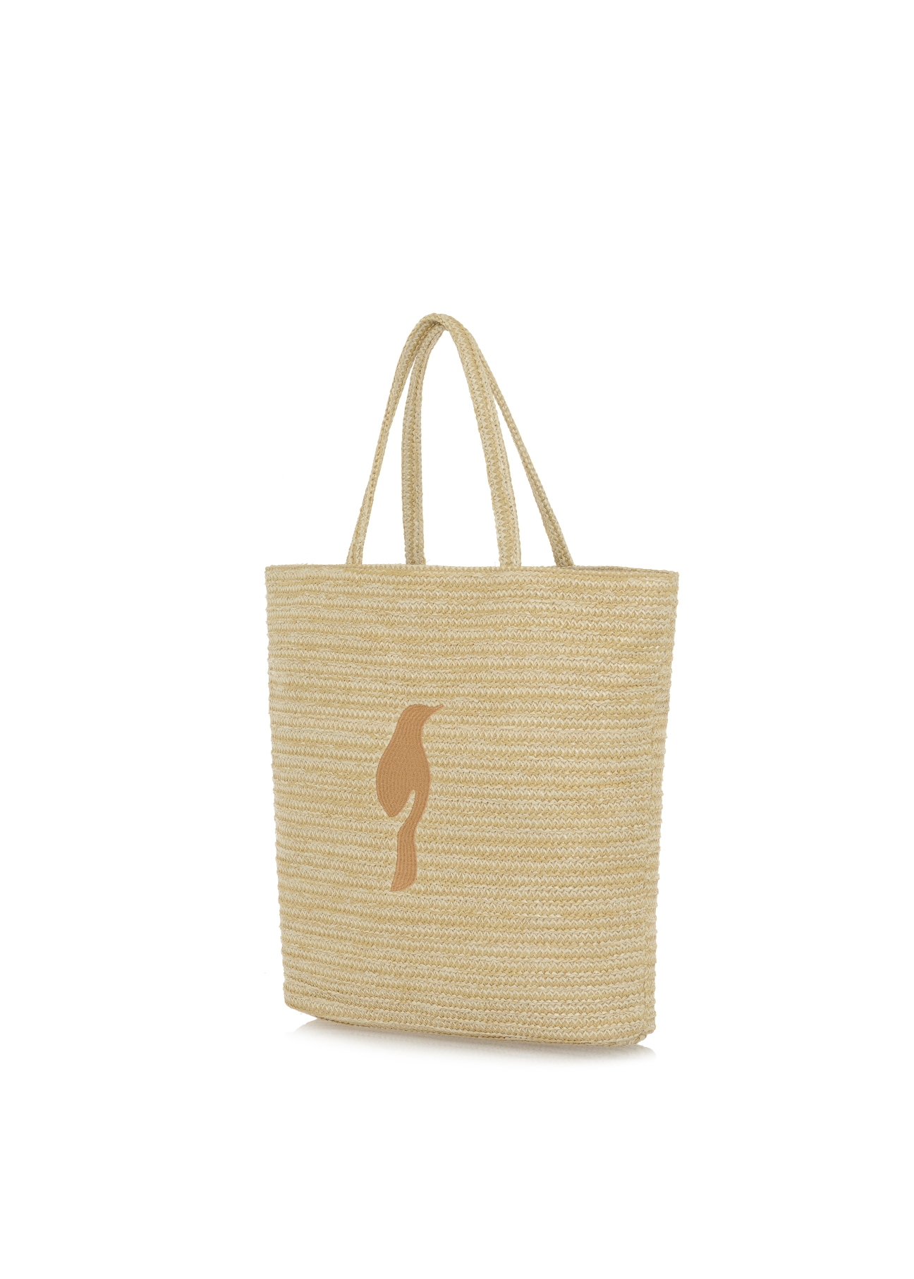 Women's straw shopper bag TOREC-0636-23(W22)-02
