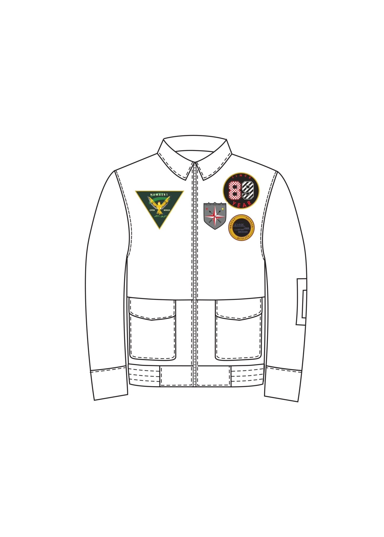 Kurtka męska Fenix KURMS-0012-3159(Z16)-06