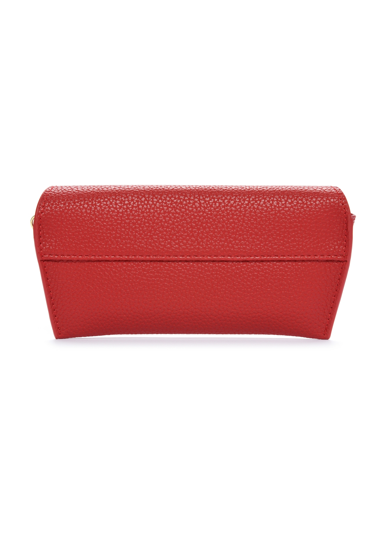 Red case with chain POREC-0410-42(W25), product view from the back on a white background.