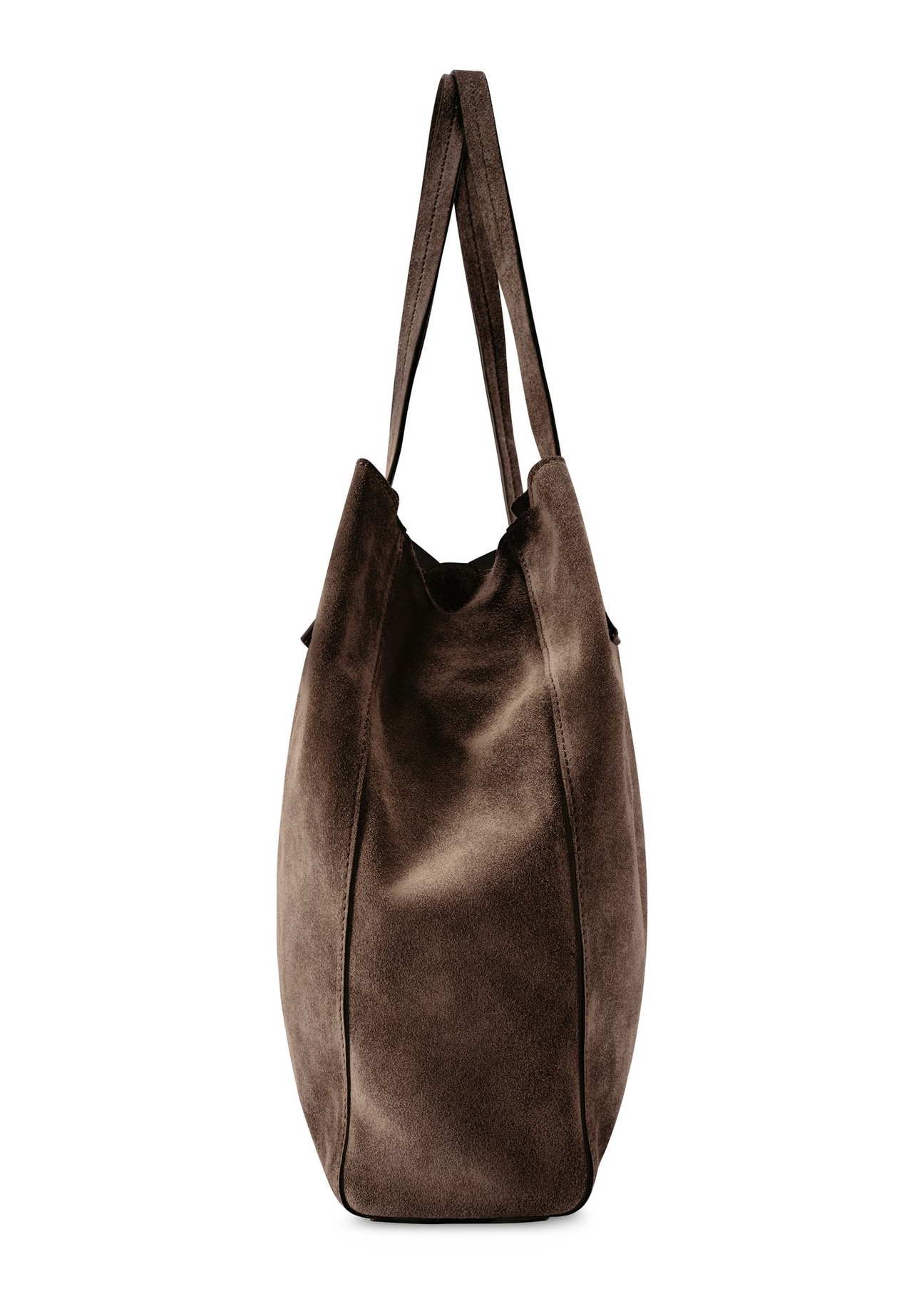 Dark brown leather women's handbag TORES-1252-1I(W26)