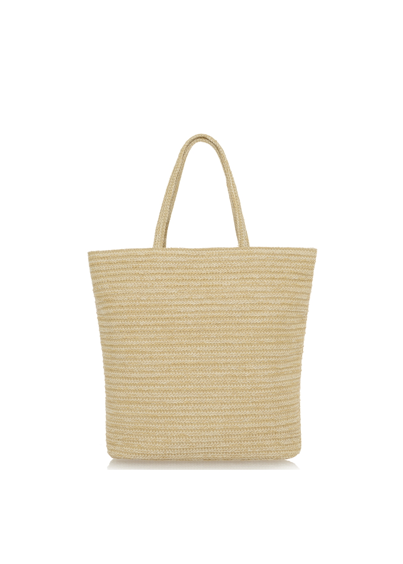 Women's straw shopper bag TOREC-0636-23(W22)-03