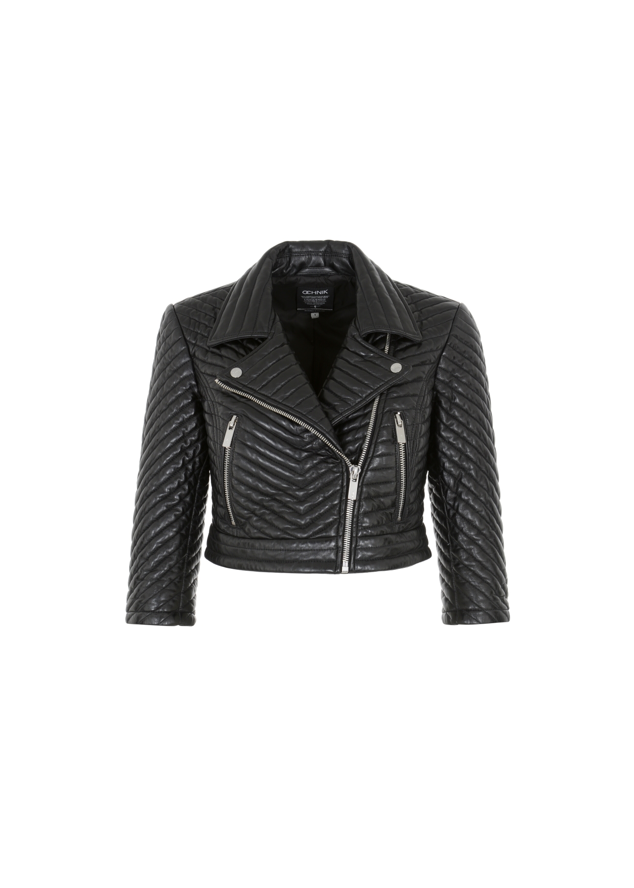 Women's Short Leather Ramones KURDS-0317-1220(W22)-04