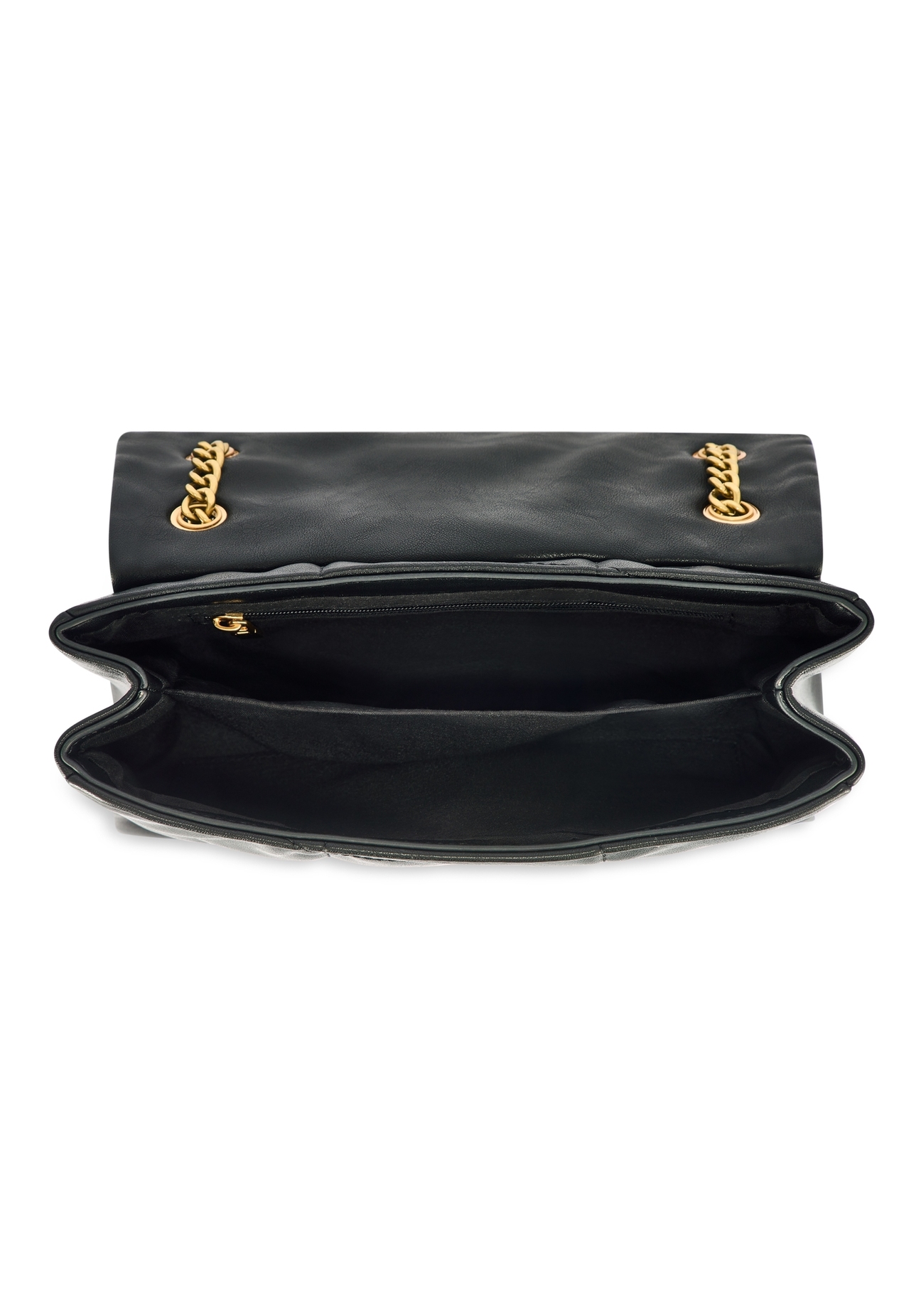 Small elegant women's handbag TOREC-1098-99(Z25), product view from the inside on a white background.