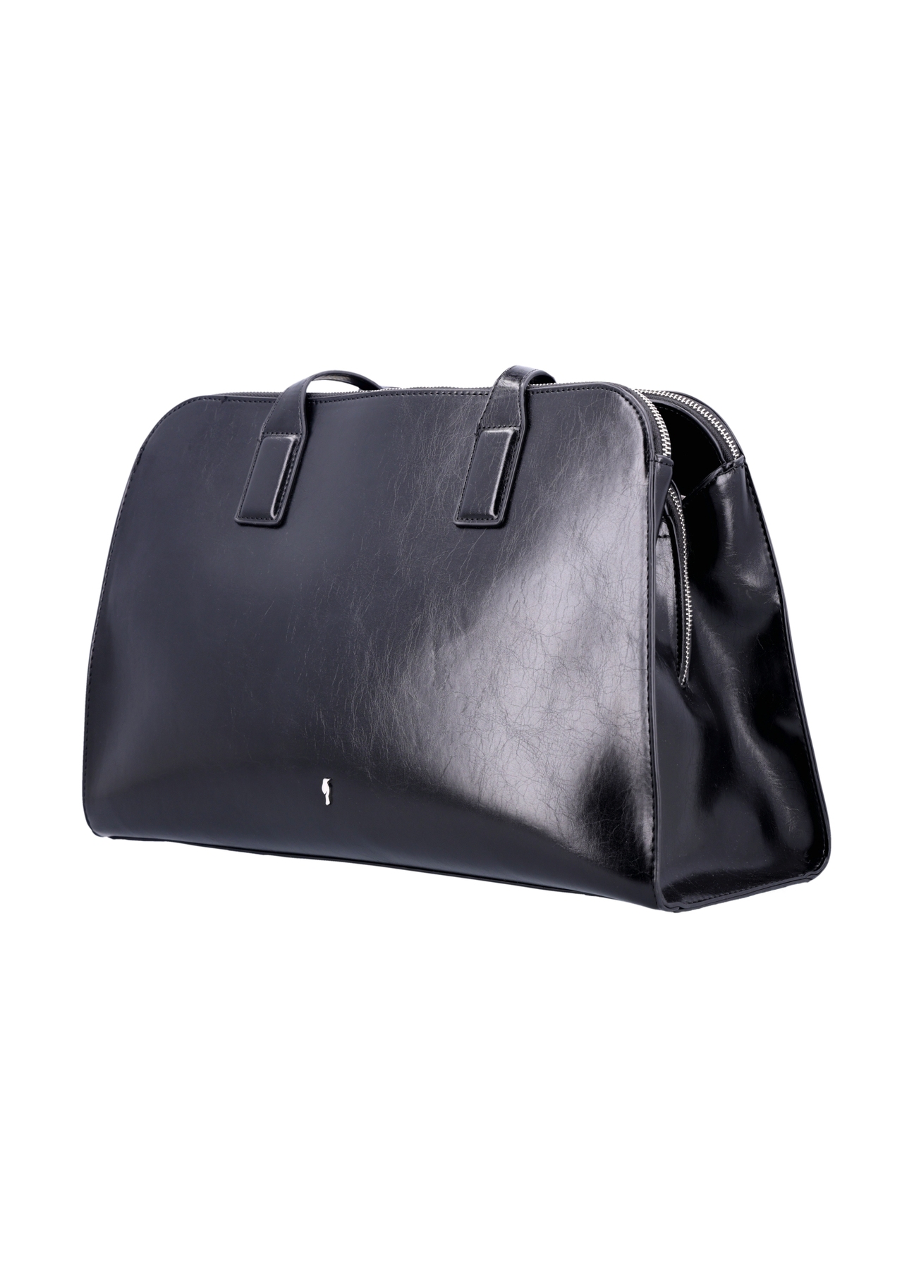 Large black handbag TOREC-1323-99(Z26), diagonal product view on a white background.