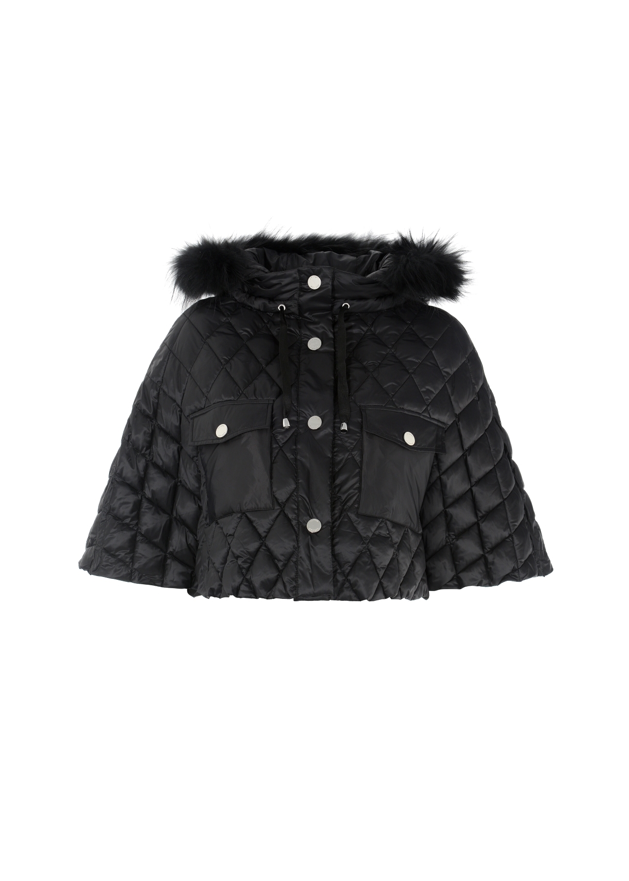 Ponczo damskie PONDT-0010-99(Z19)-01