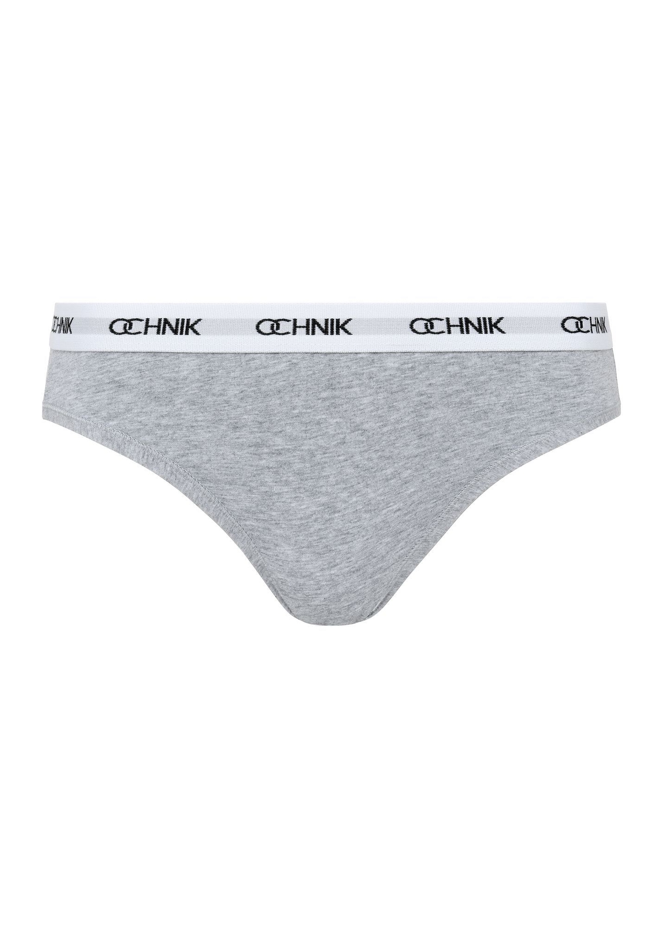 Set of women's panties in three colors ZESDS-0003-00(KS), front product view on white background.